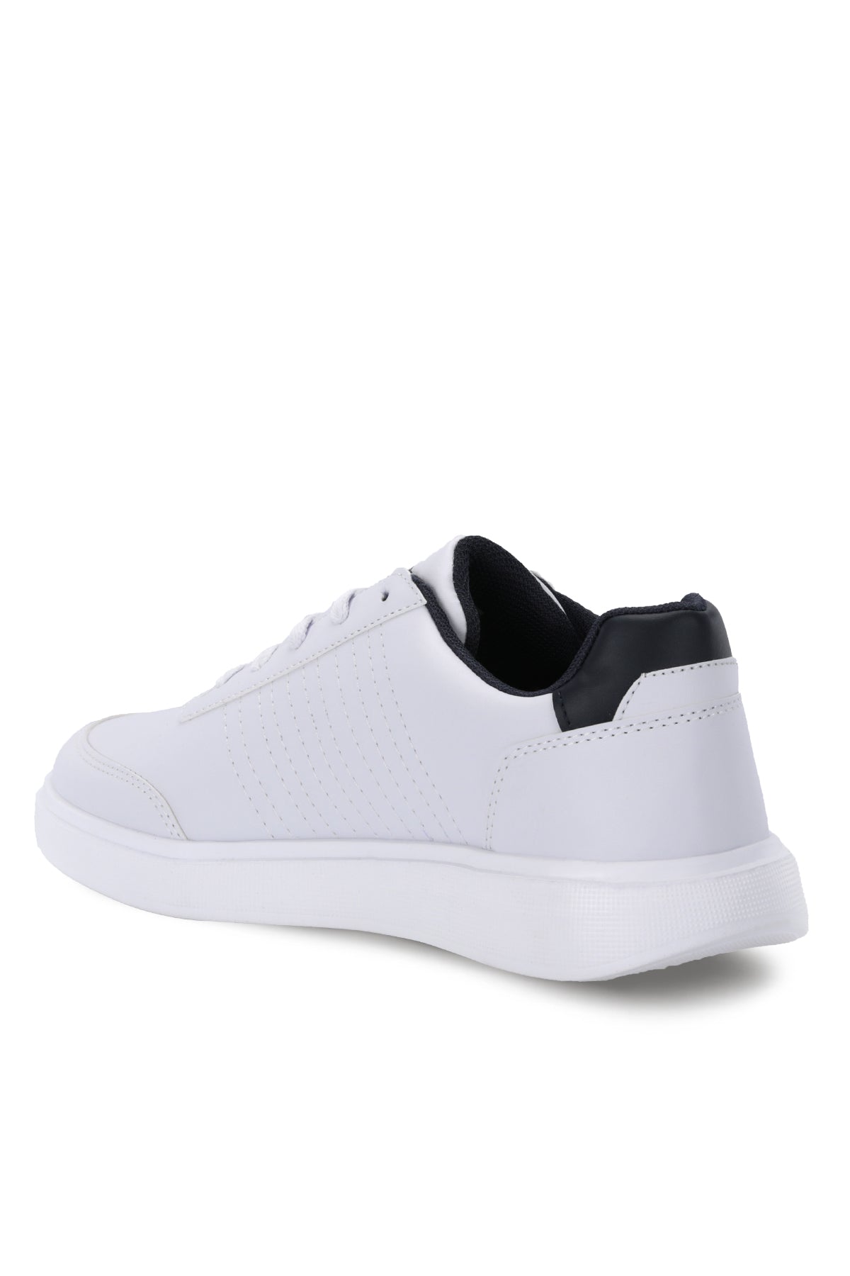Slazenger Delroy White / Navy sneakers, view 3