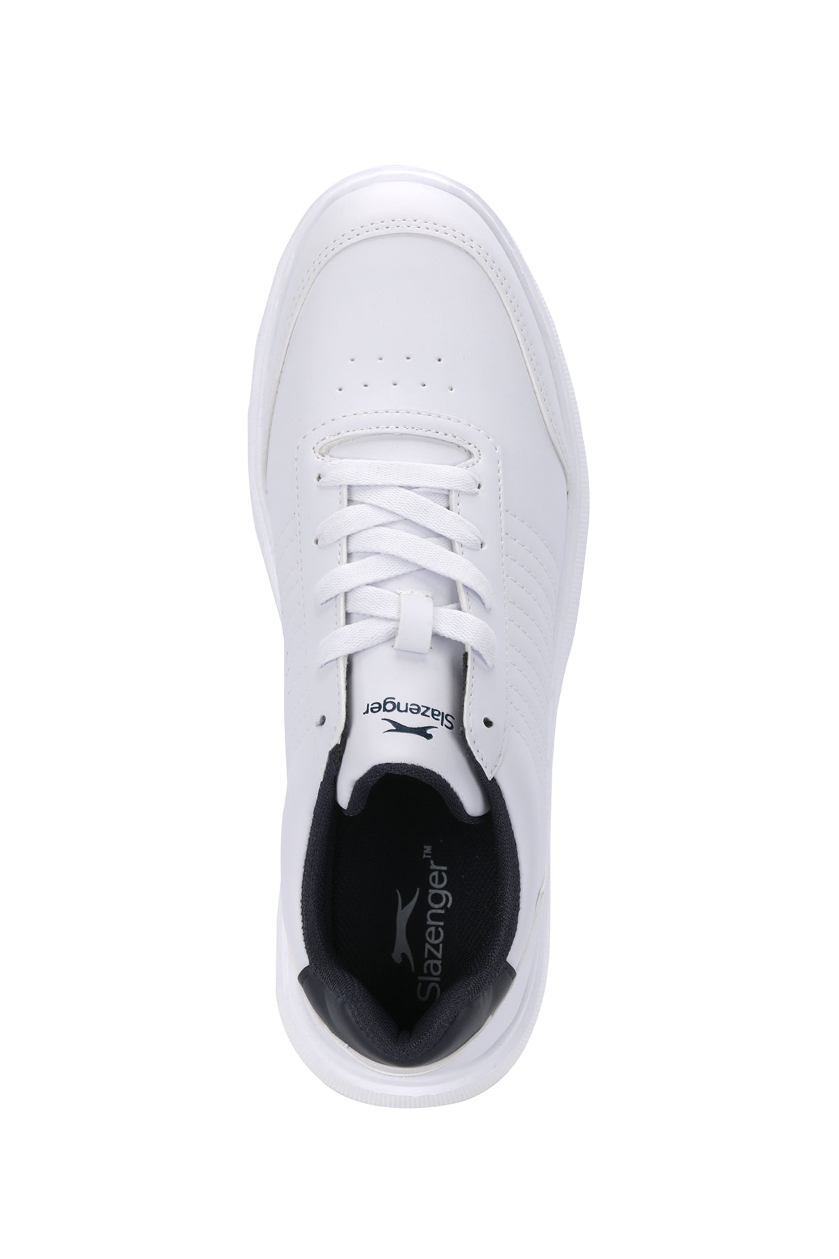 Slazenger Delroy White / Navy sneakers, view 5