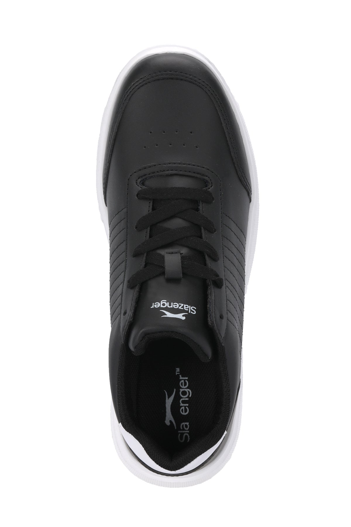Slazenger Delroy Black / White sneakers, view 5