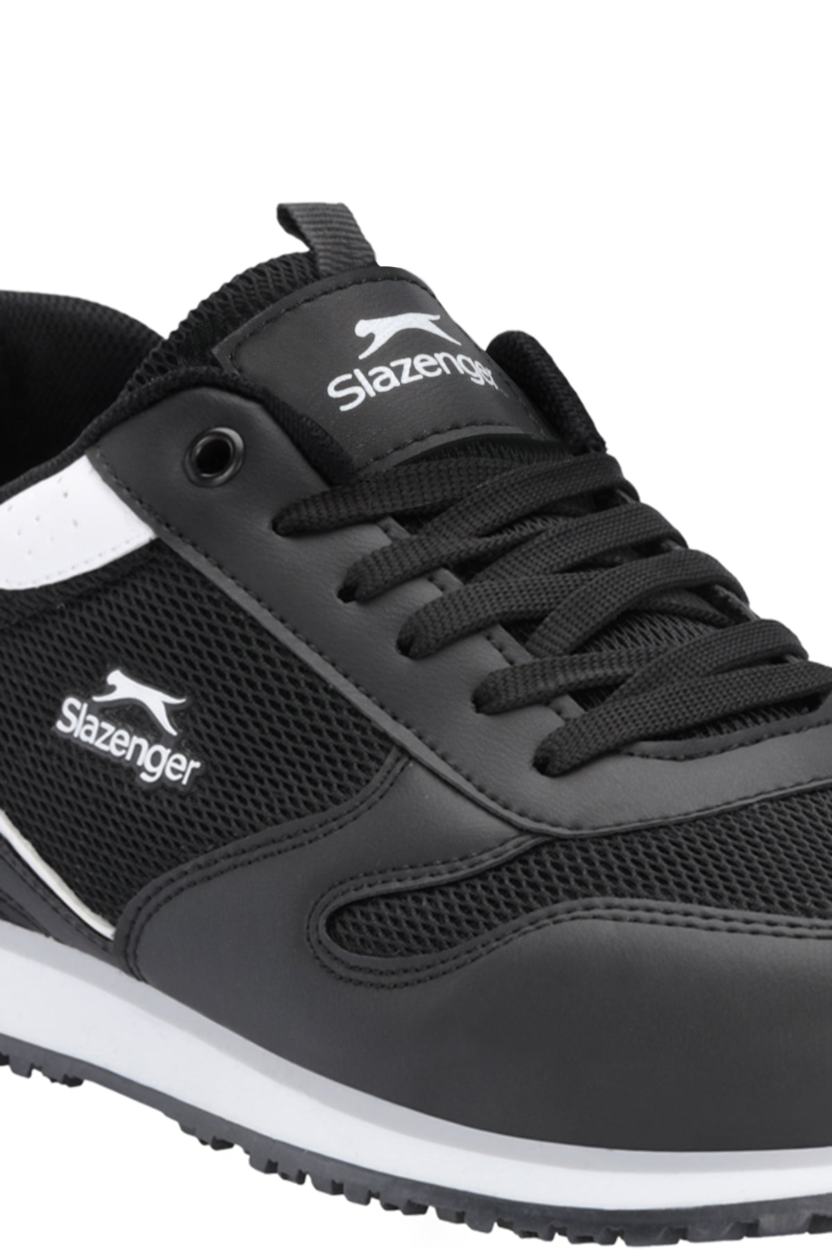 Slazenger Ironics Black / White sneakers, view 4