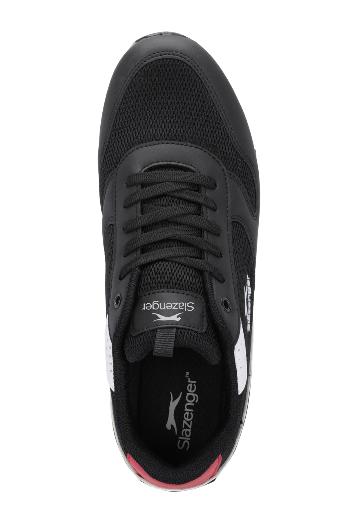 Slazenger Ironics Black / White sneakers, view 5