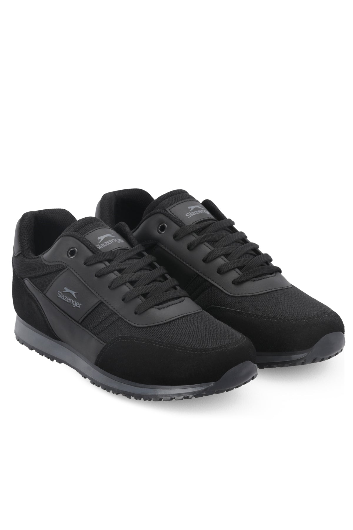 Slazenger Iskra Black / Black sneakers, view 2
