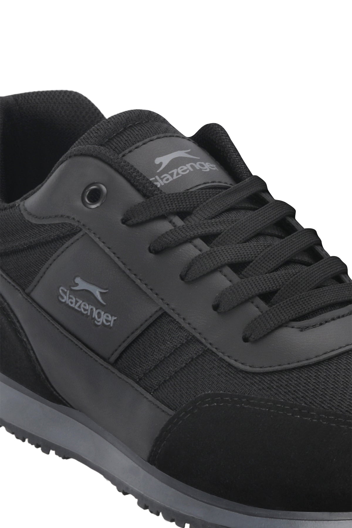 Slazenger Iskra Black / Black sneakers, view 4
