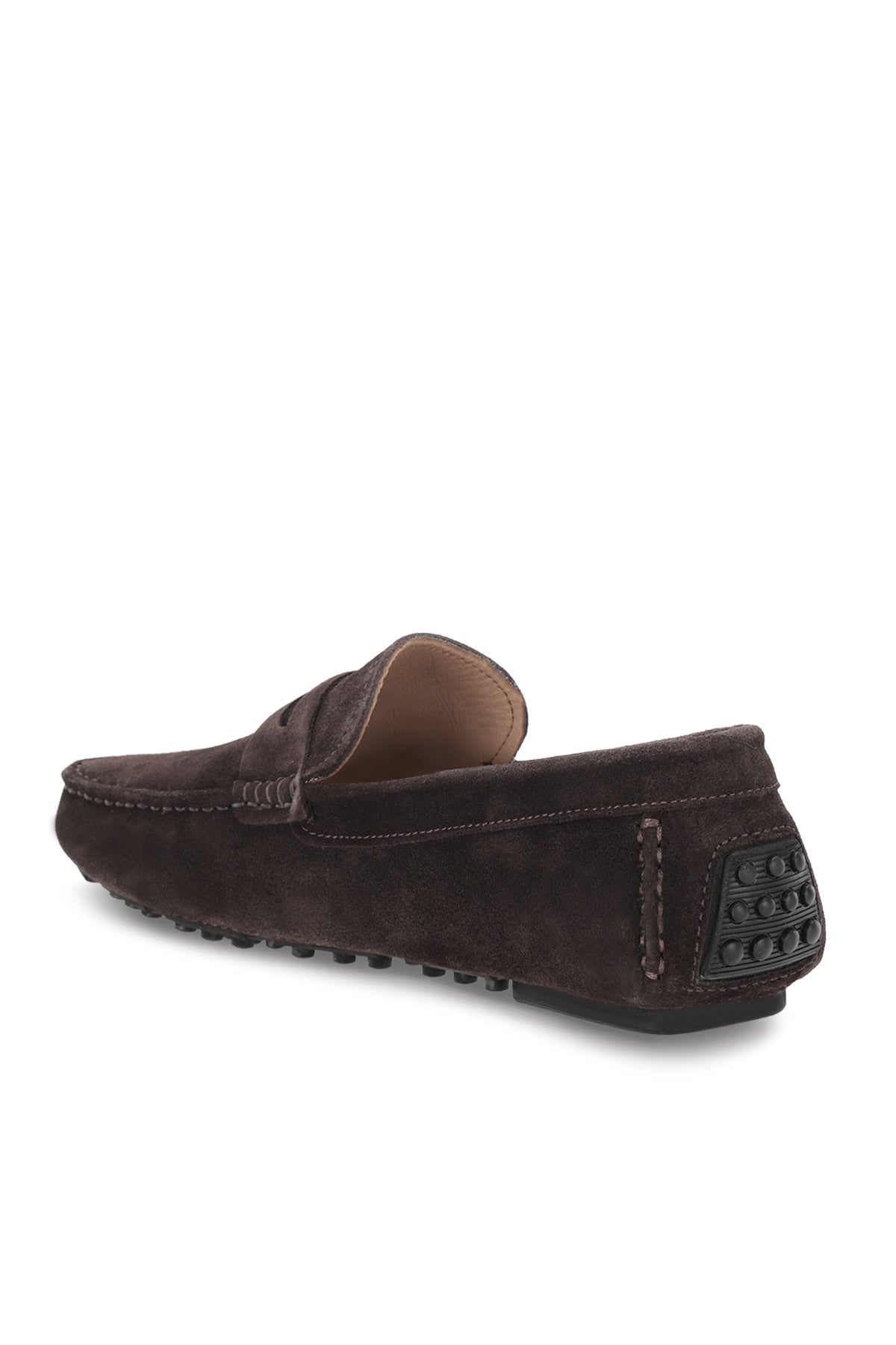Slazenger Montana Brown Suede comfort shoes, view 3