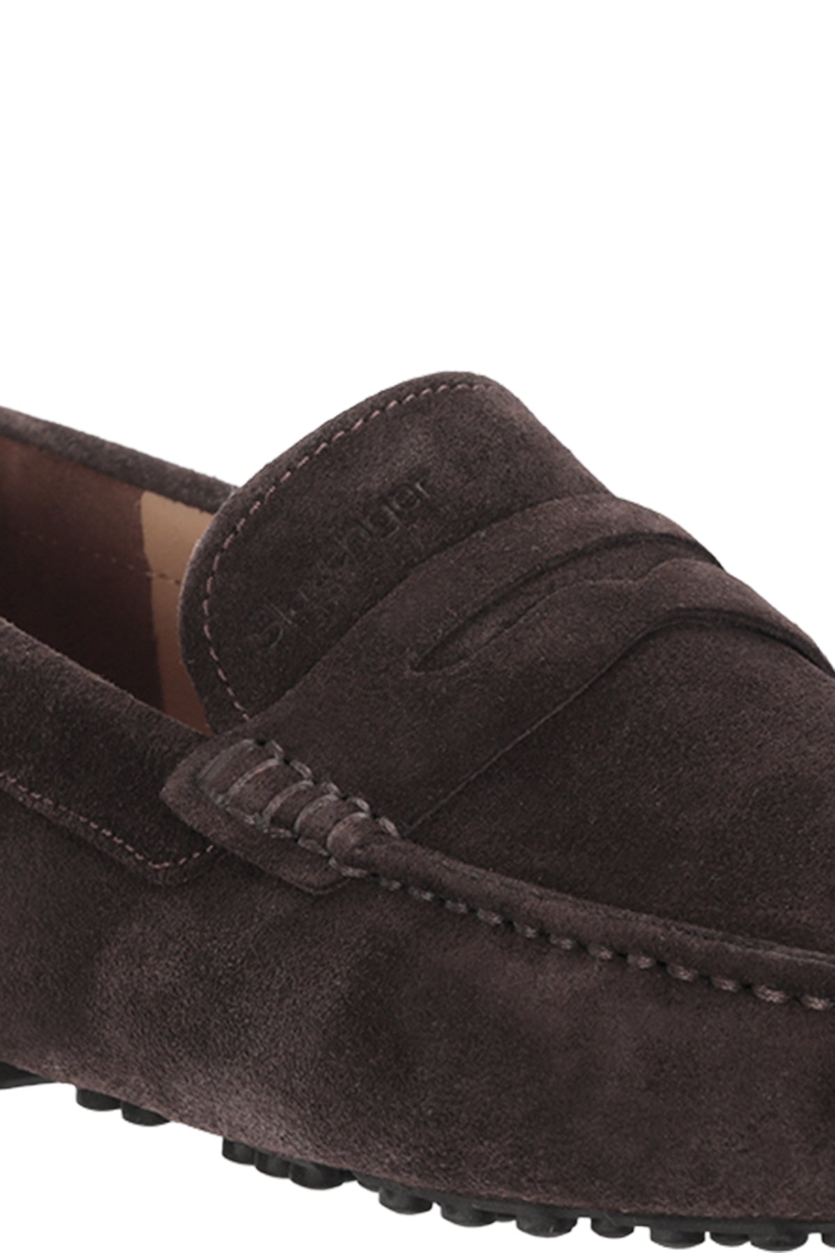 Slazenger Montana Brown Suede comfort shoes, view 4