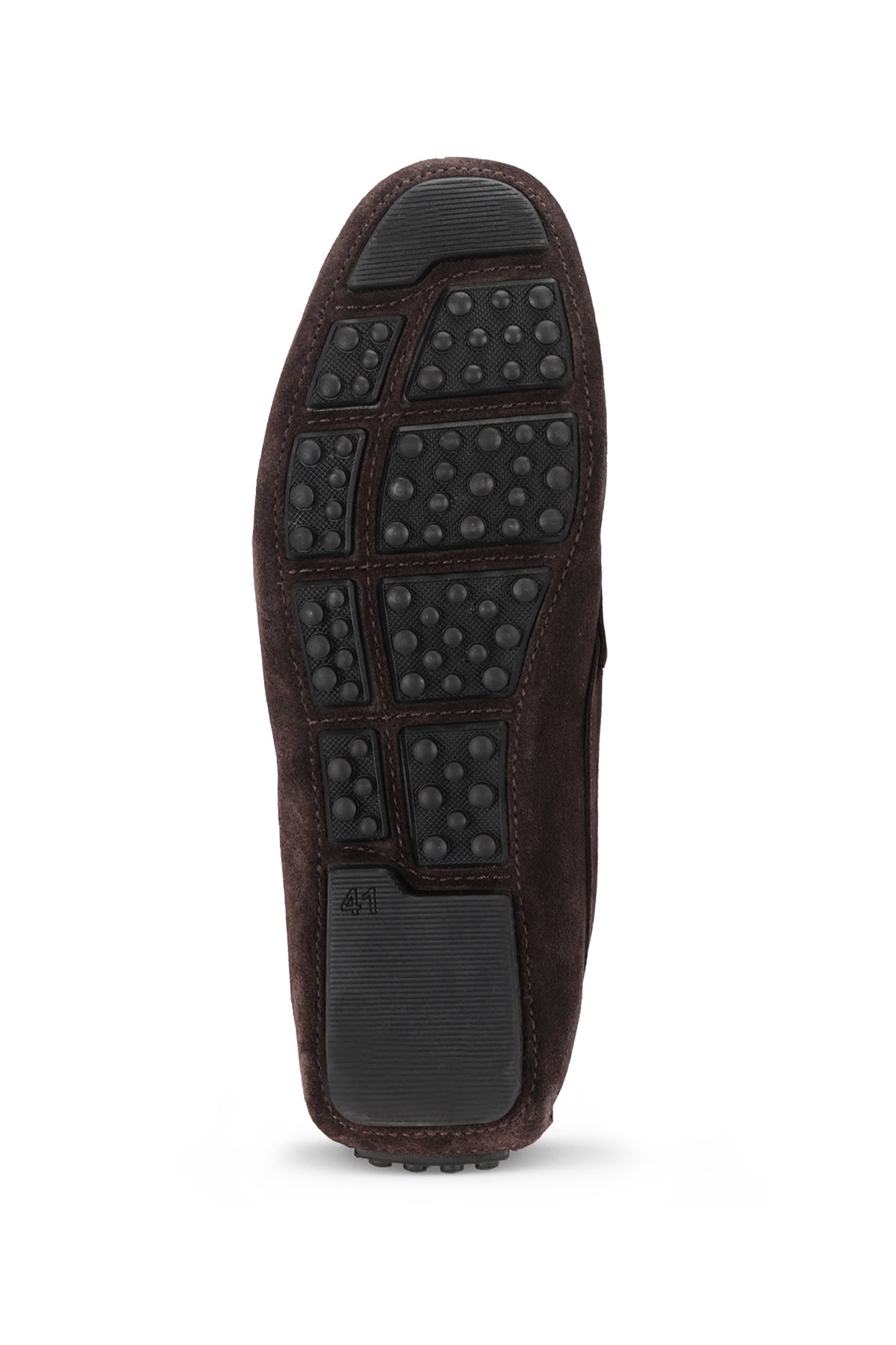 Slazenger Montana Brown Suede comfort shoes, view 7