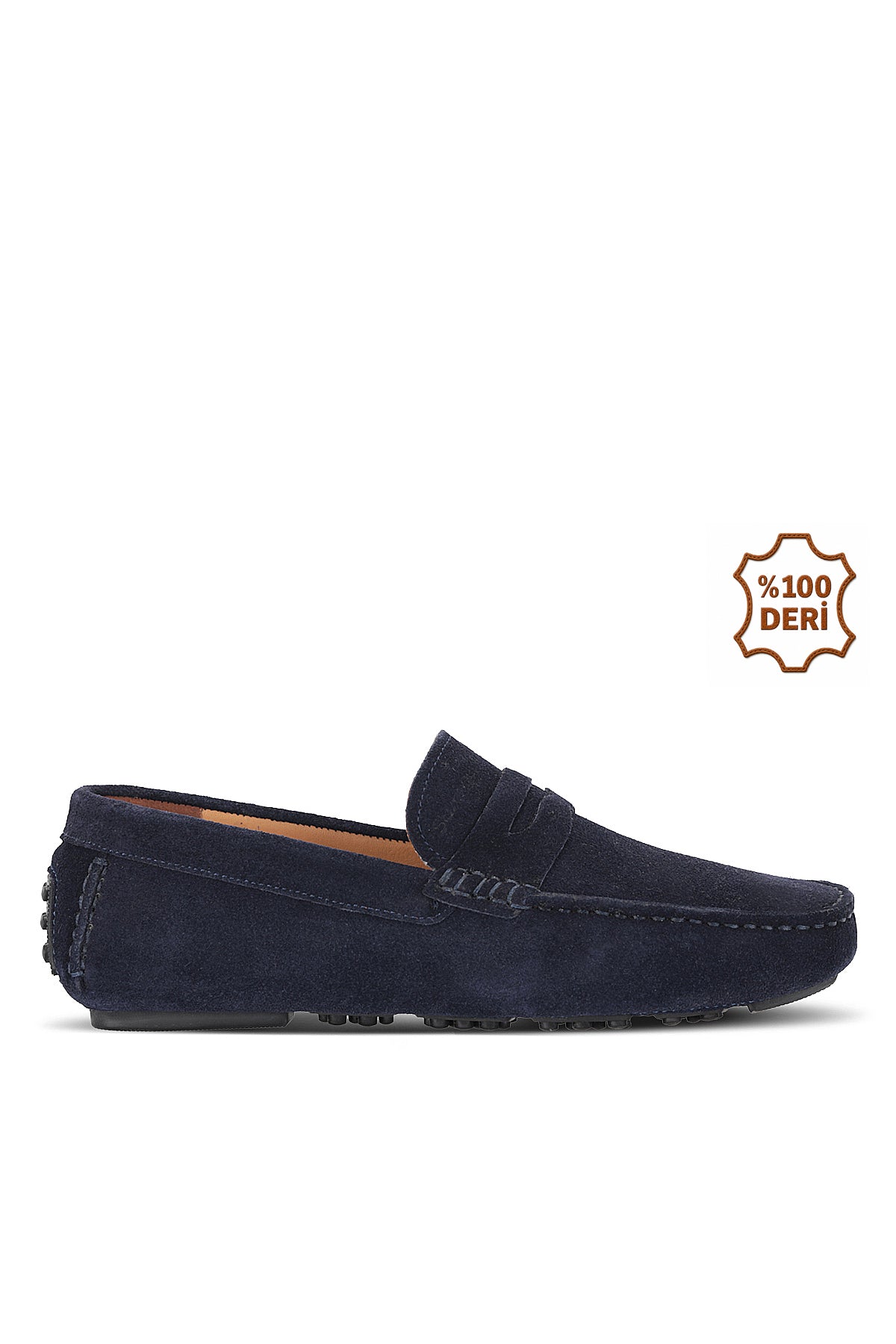 Slazenger Montana Navy Suede comfort shoes
