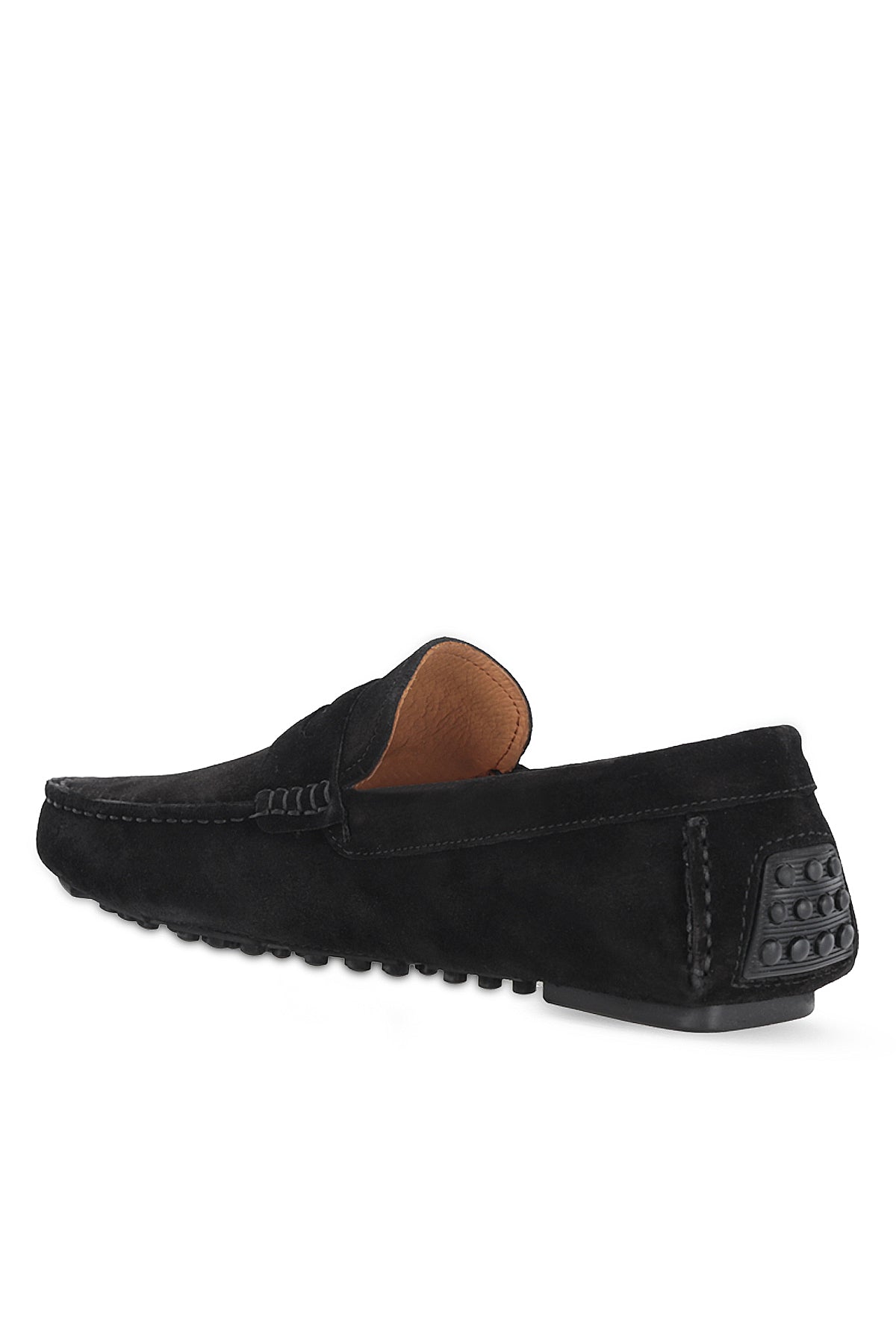 Slazenger Montana Black Suede comfort shoes, view 3