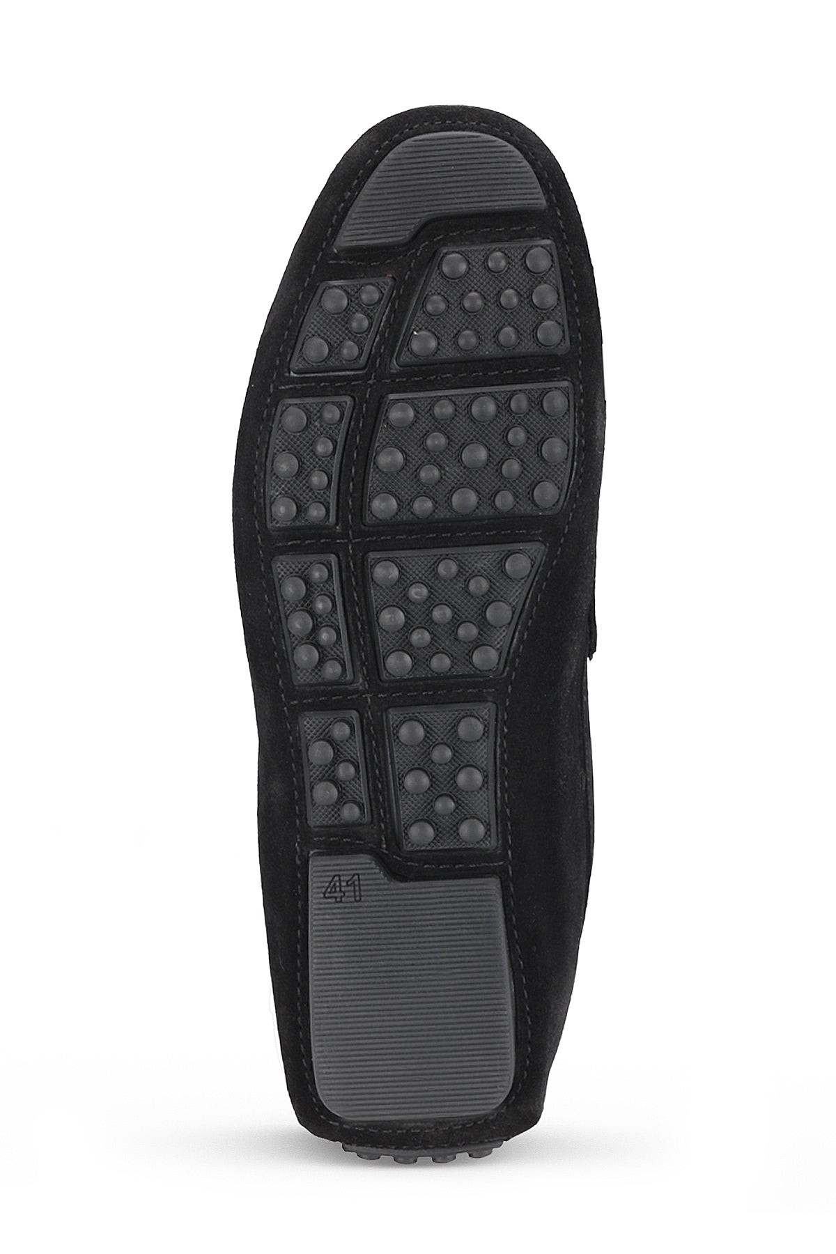 Slazenger Montana Black Suede comfort shoes, view 7