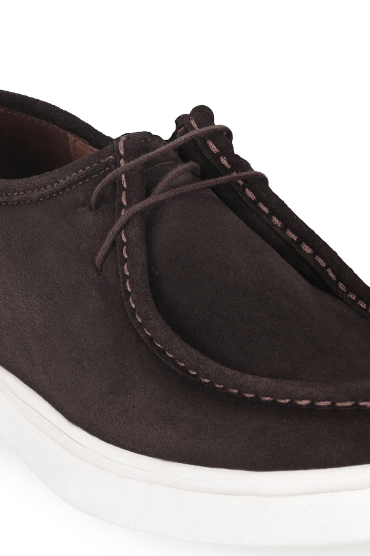 Slazenger Yack Brown Suede sneakers, view 4