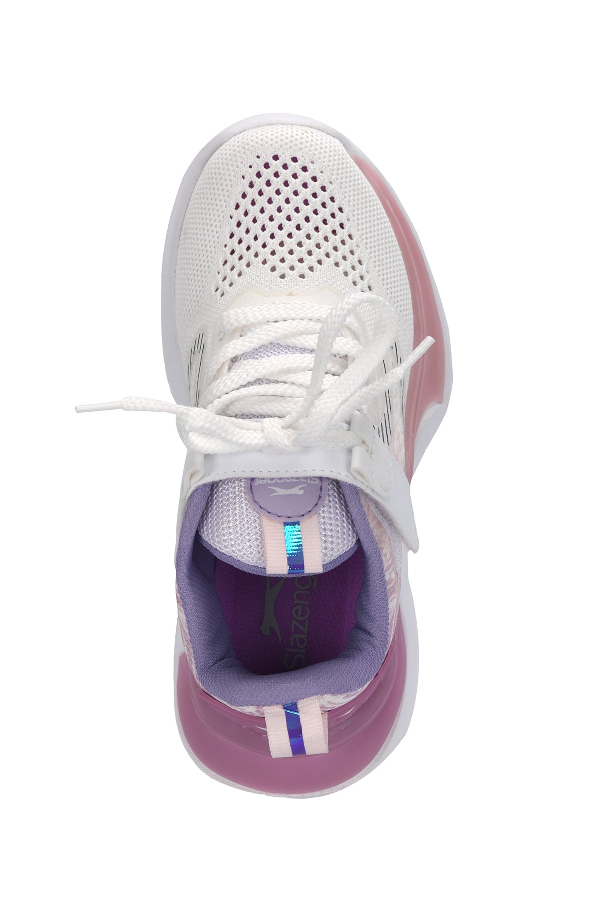 Slazenger Nitro White / Lilac sneakers, view 5