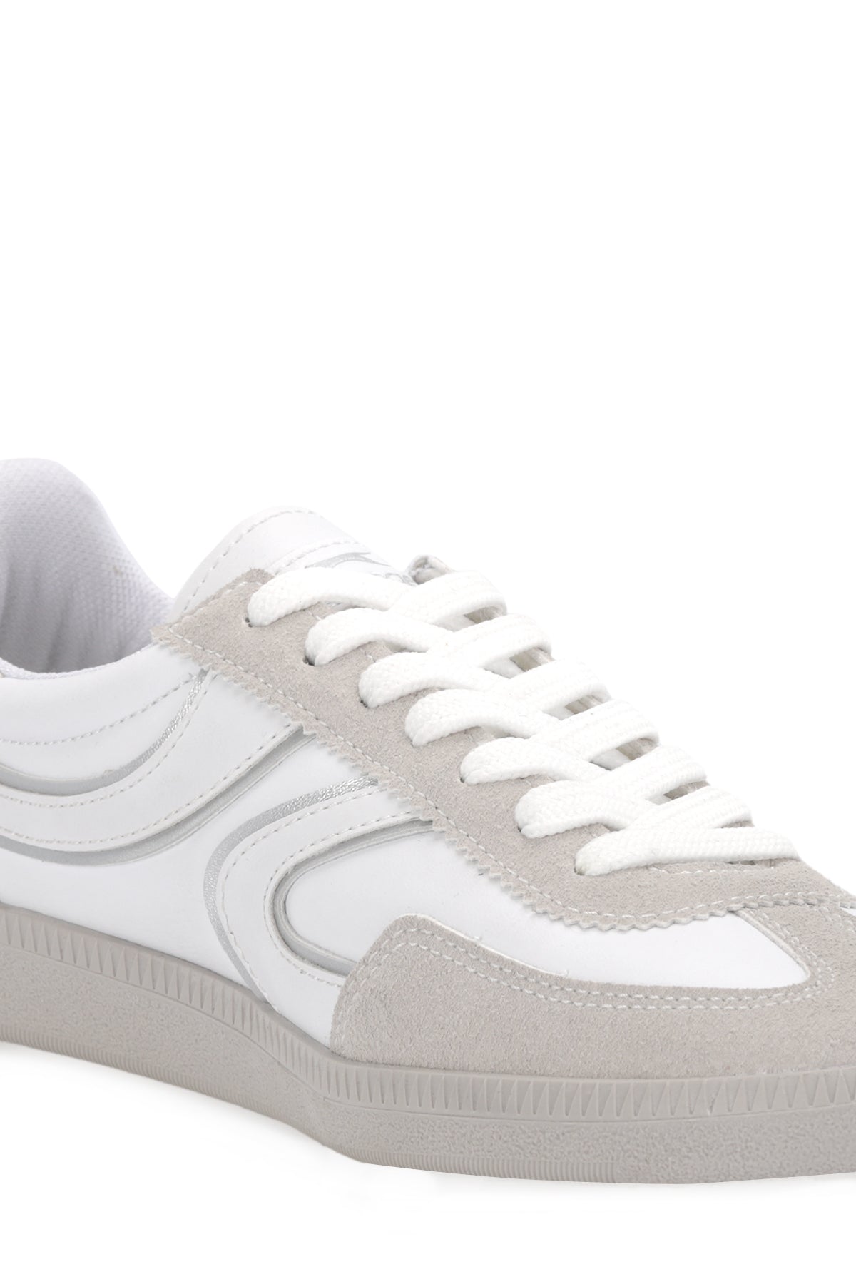 Slazenger Addition White / Silver sneakers, view 4