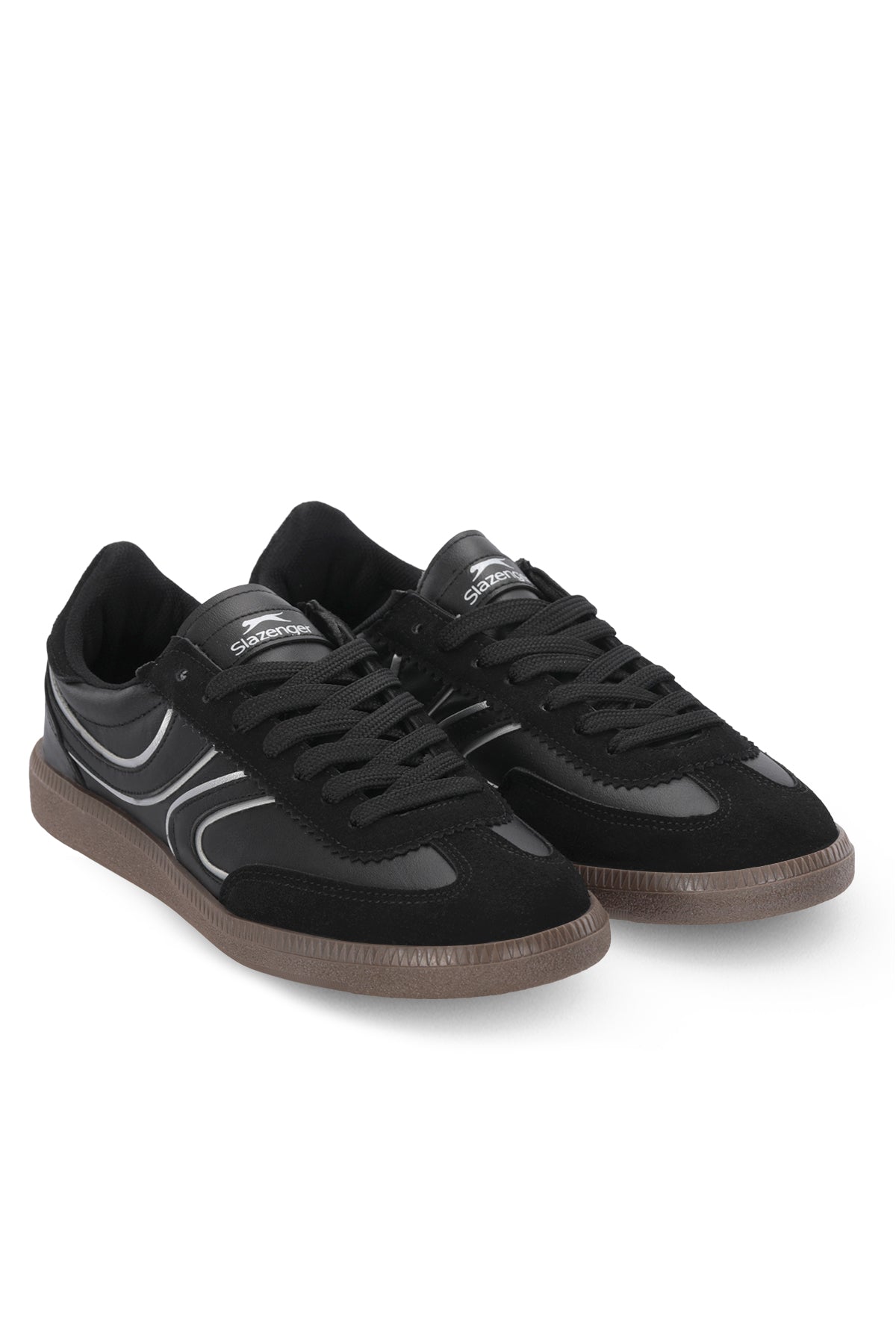 Slazenger Addition Black / Silver sneakers, view 2