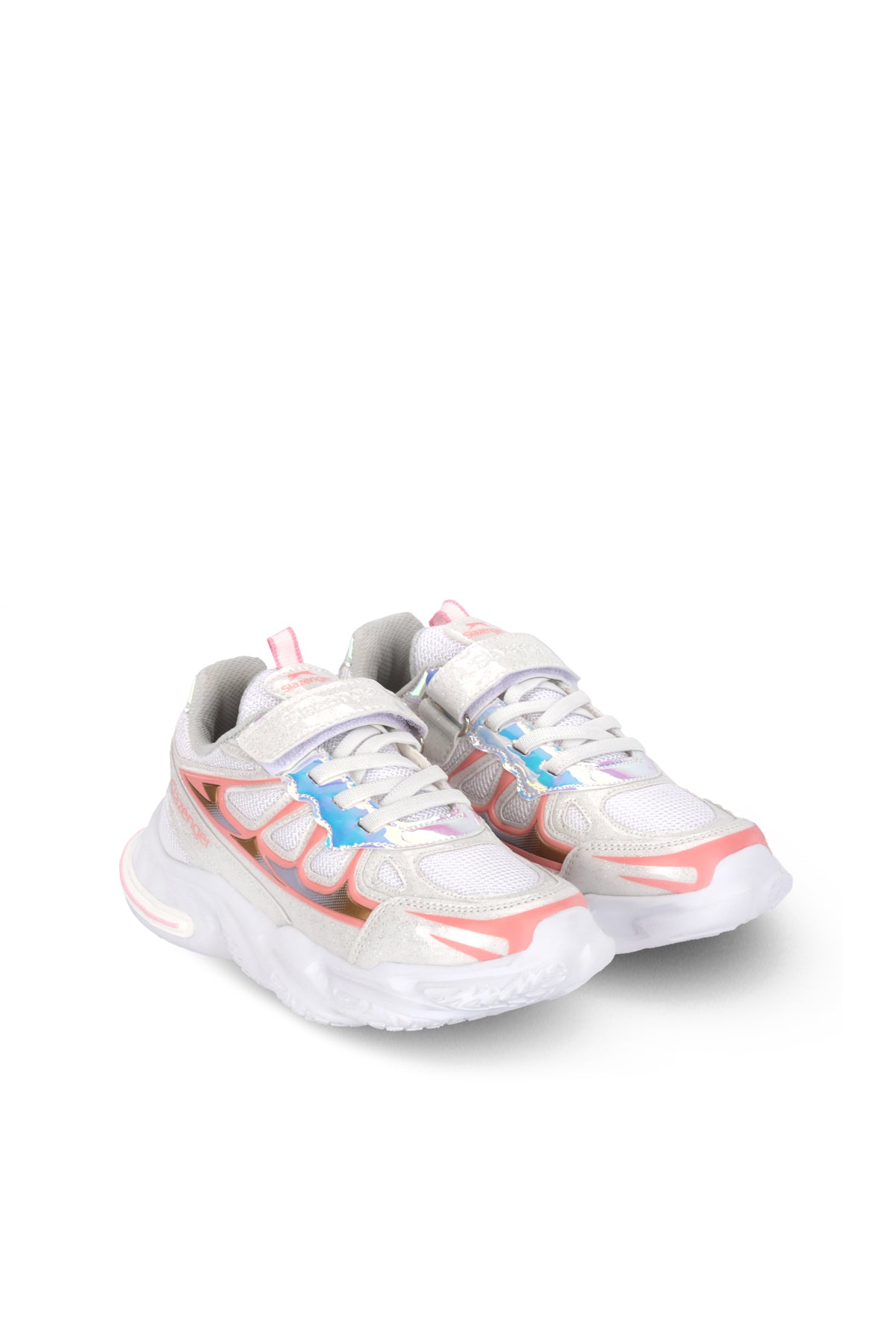 Slazenger Kafka White / Pink sneakers, view 2