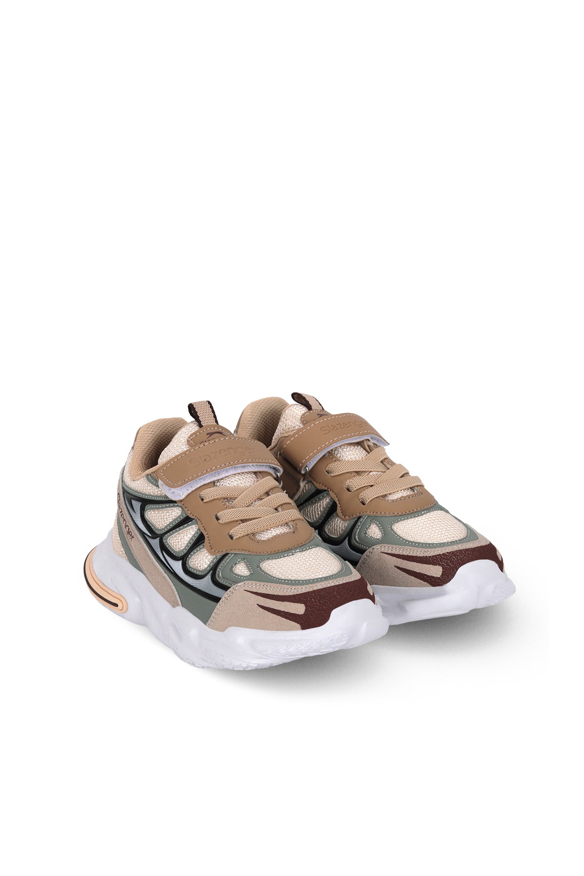 Slazenger Kafka Beige / Brown sneakers, view 2
