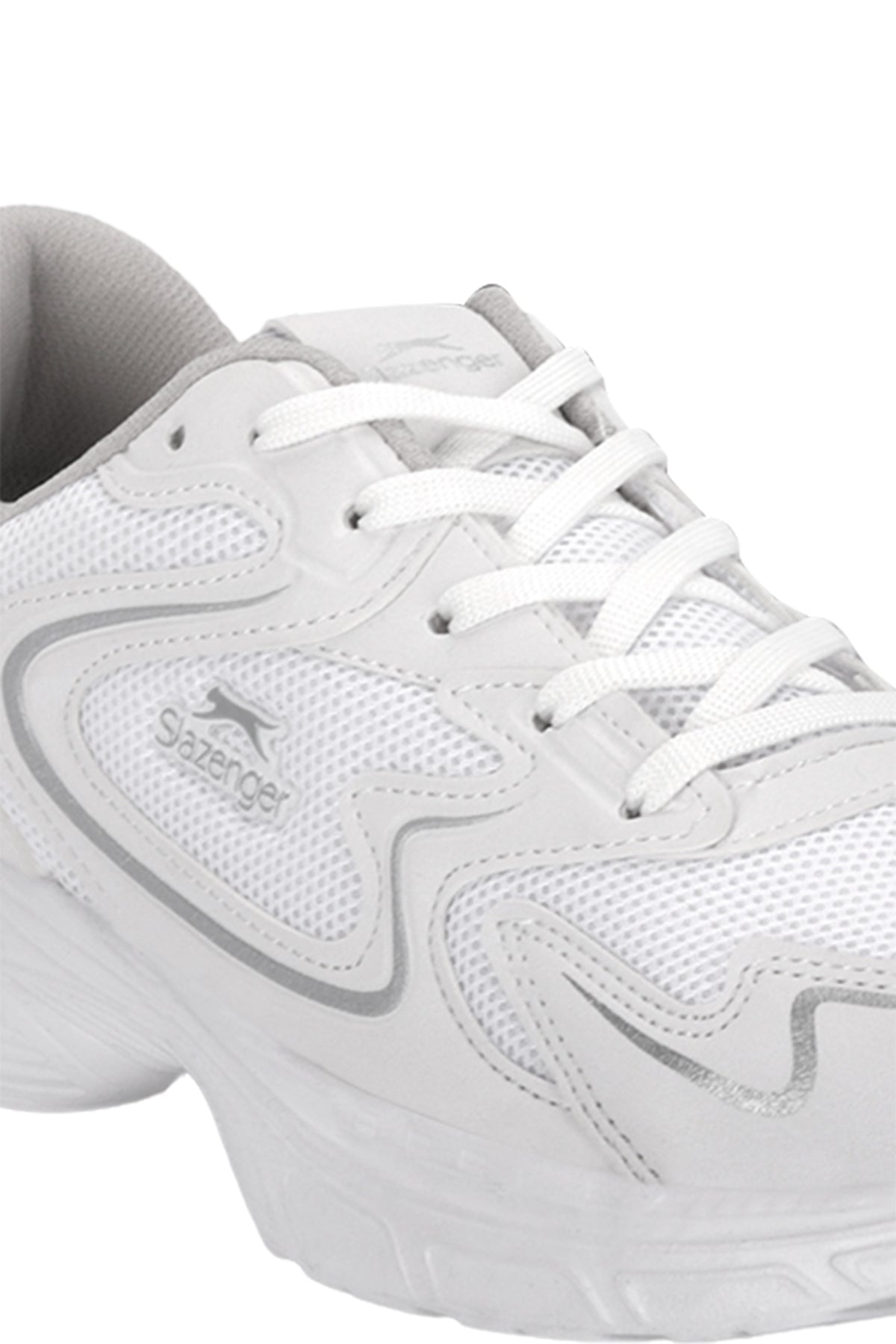 Slazenger Elijah White running shoes, view 4