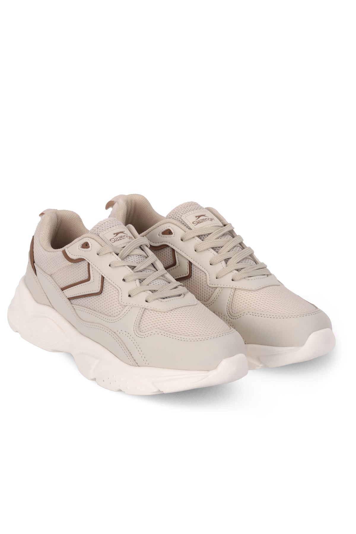 Slazenger Pecado Beige running shoes, view 2