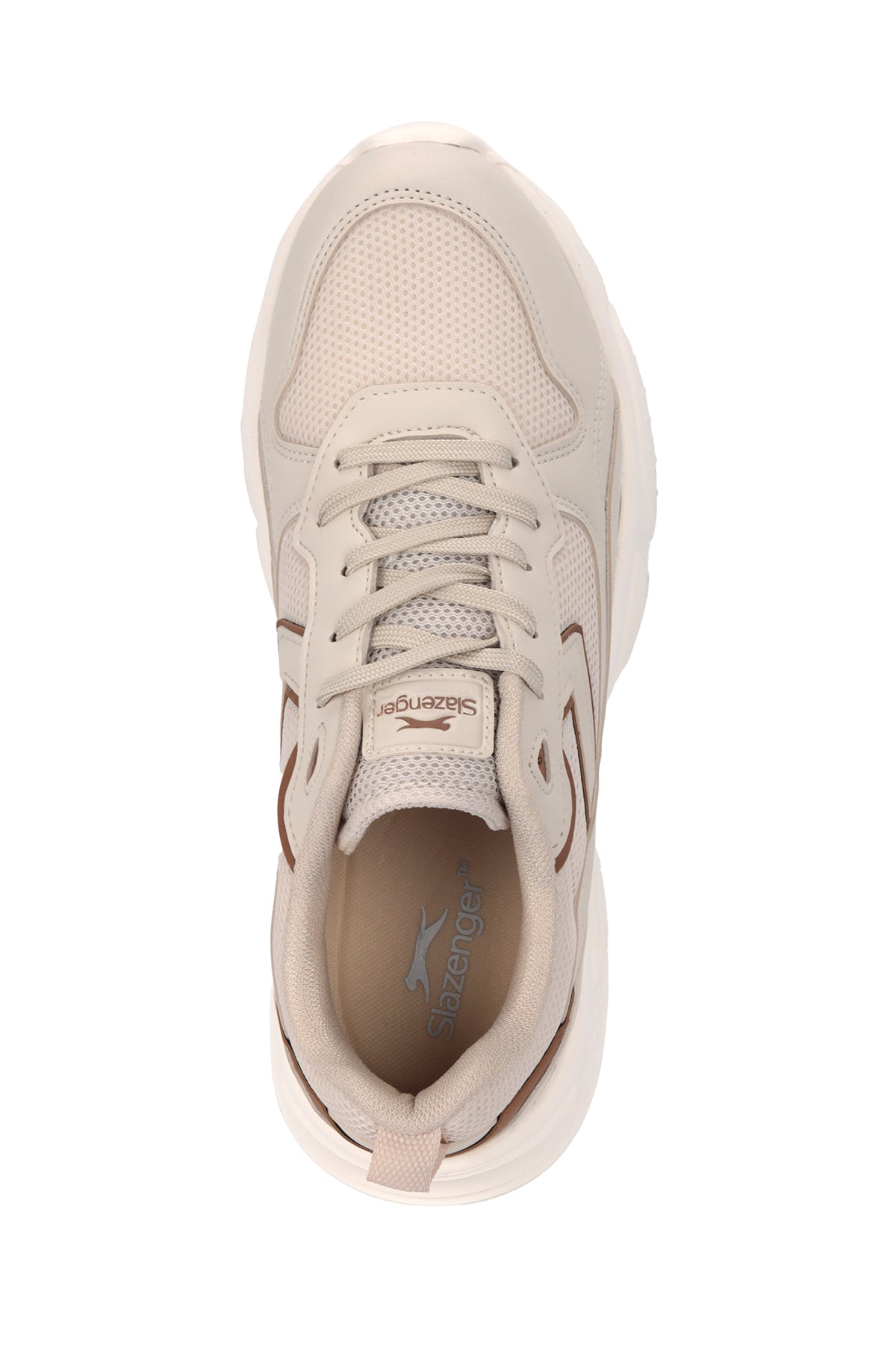 Slazenger Pecado Beige running shoes, view 5