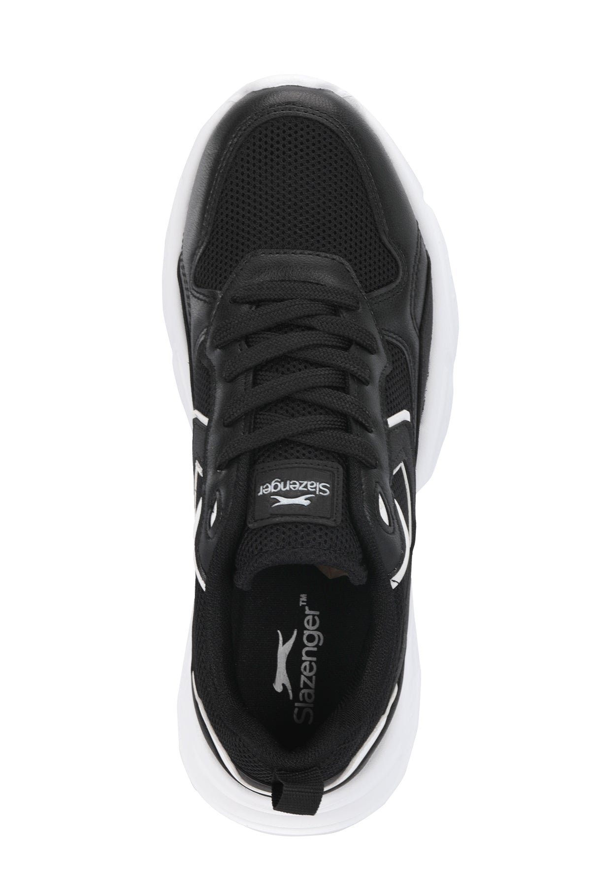 Slazenger Pecado Black / White running shoes, view 5