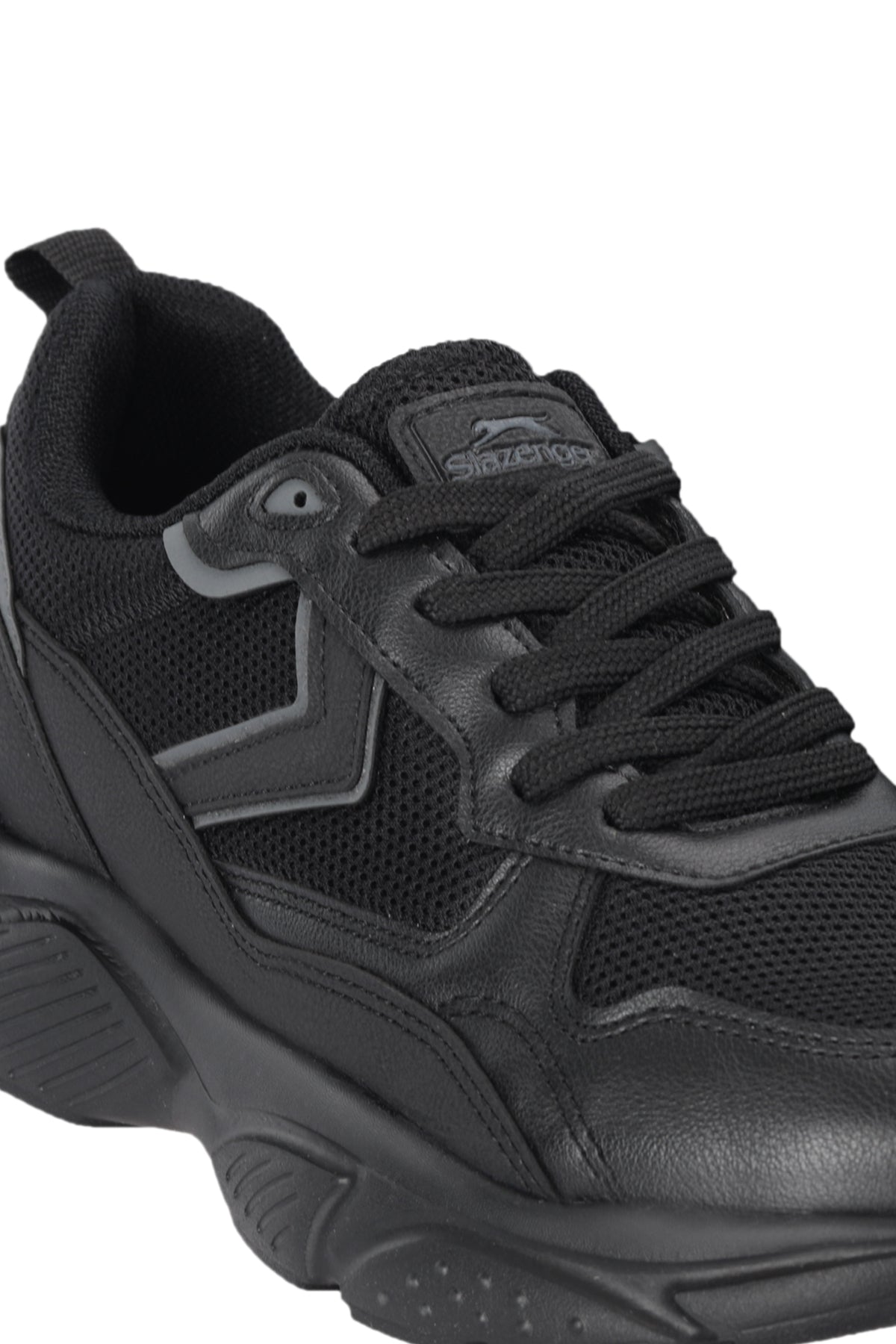 Slazenger Pecado Black / Black running shoes, view 4