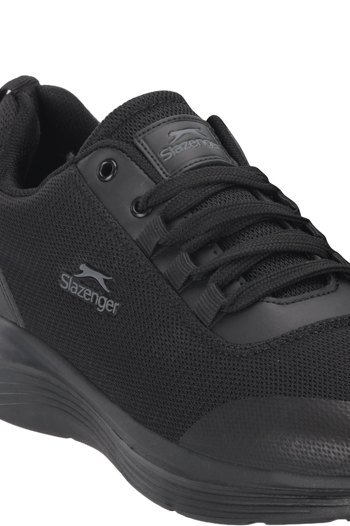 Slazenger Plank Black / Black running shoes, view 4