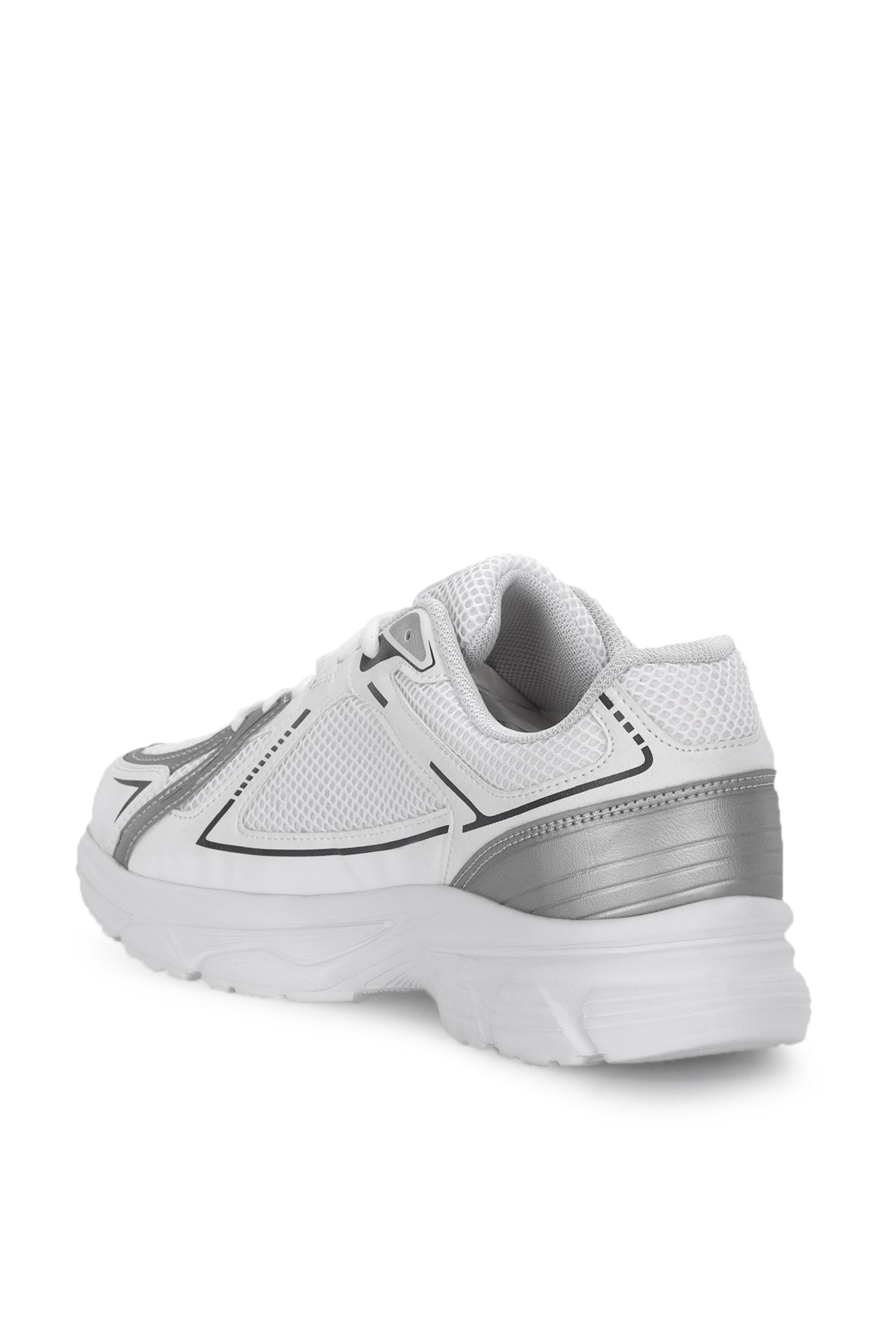 Slazenger Opsist White / Silver running shoes, view 3