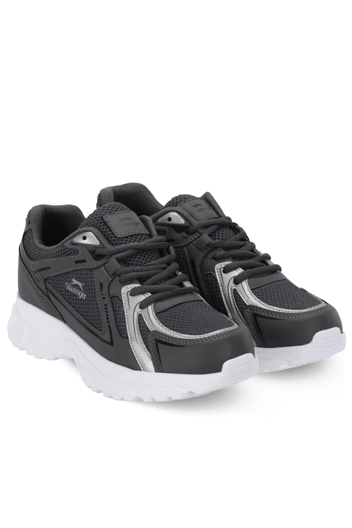 Slazenger Opsist Dark Grey / Silver running shoes, view 2