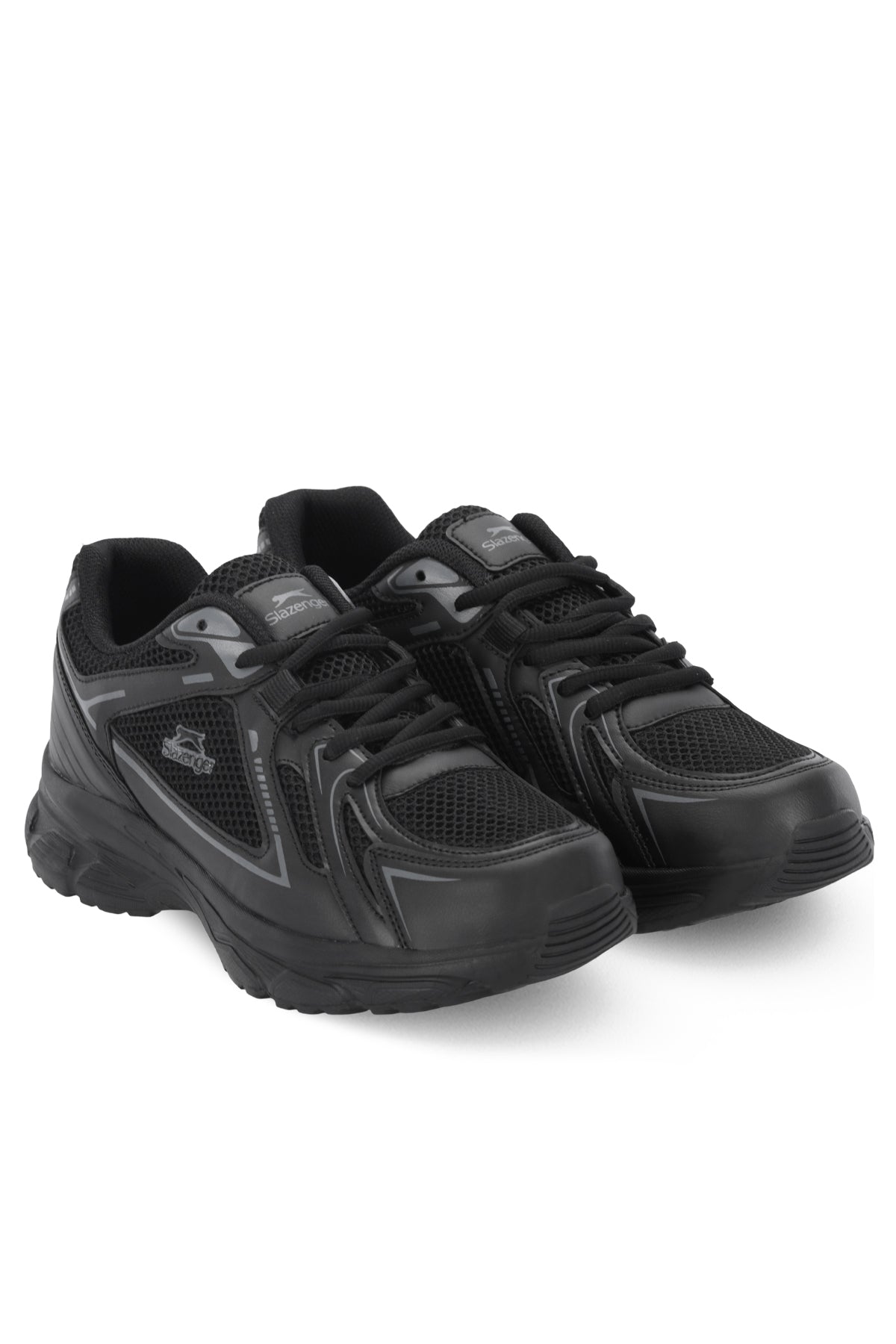 Slazenger Opsist Black / Dark Grey running shoes, view 2