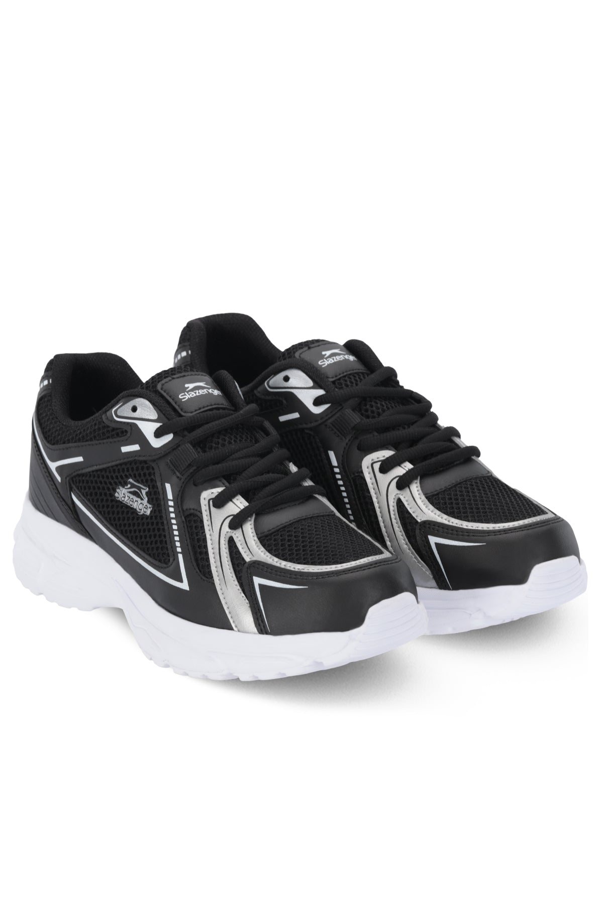 Slazenger Opsist Black / Silver running shoes, view 2