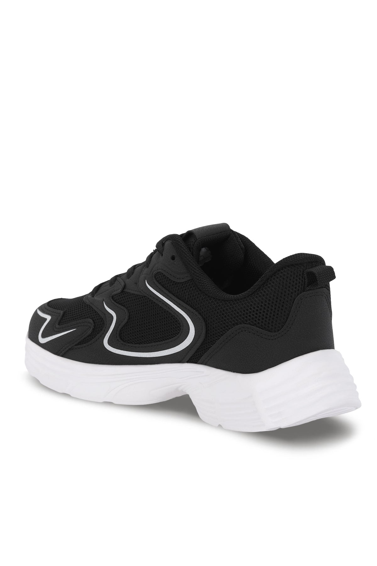 Slazenger Elijah Black / White running shoes, view 3
