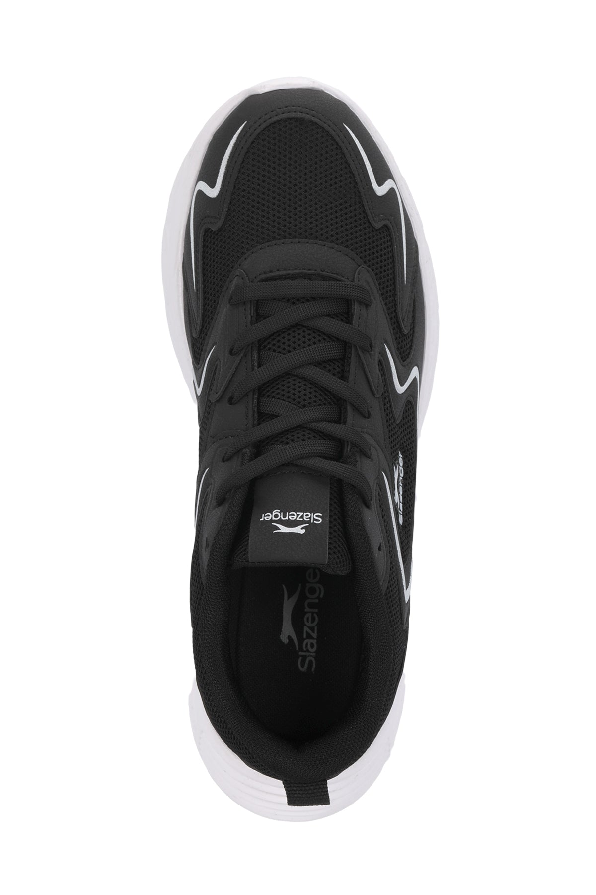 Slazenger Elijah Black / White running shoes, view 5