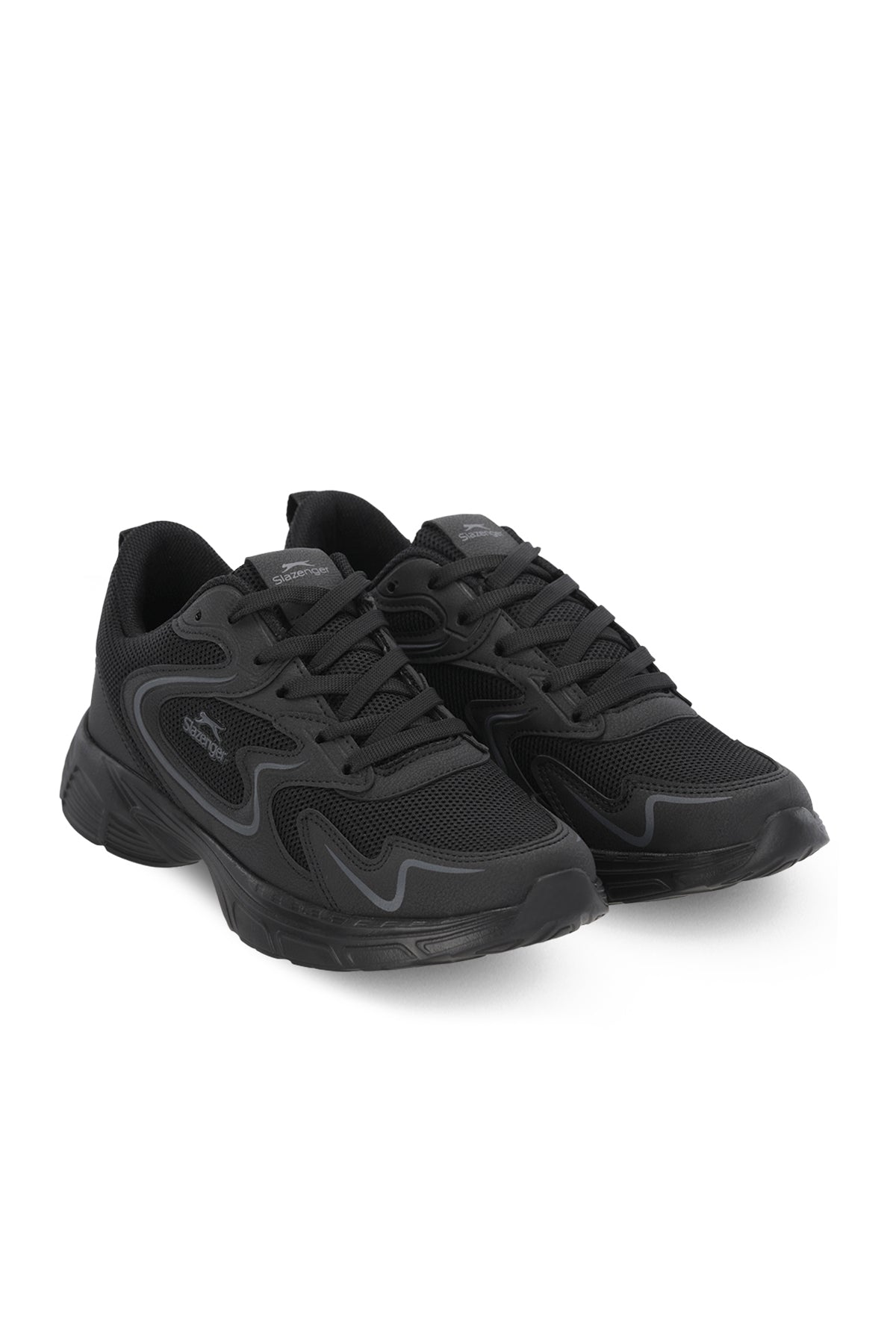Slazenger Elijah Black / Black running shoes, view 2