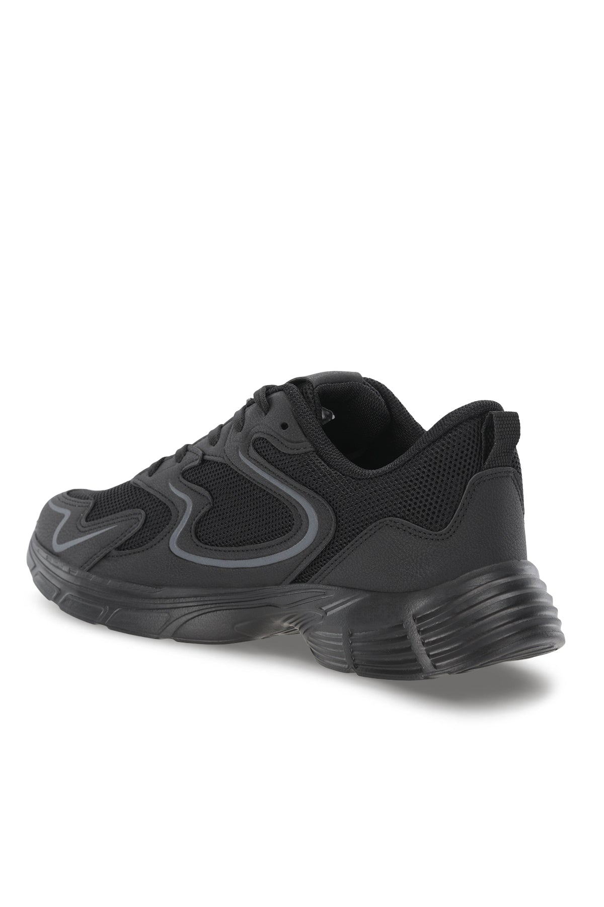 Slazenger Elijah Black / Black running shoes, view 3
