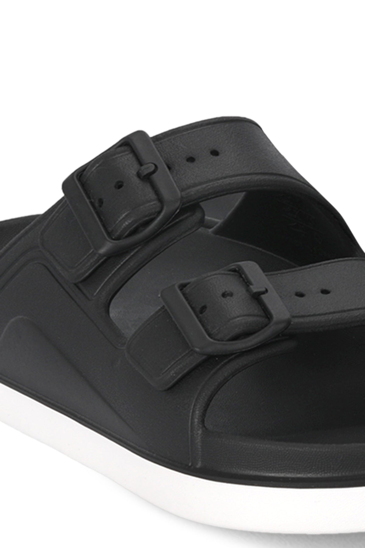 Slazenger Tremor Black / White sliders, view 4