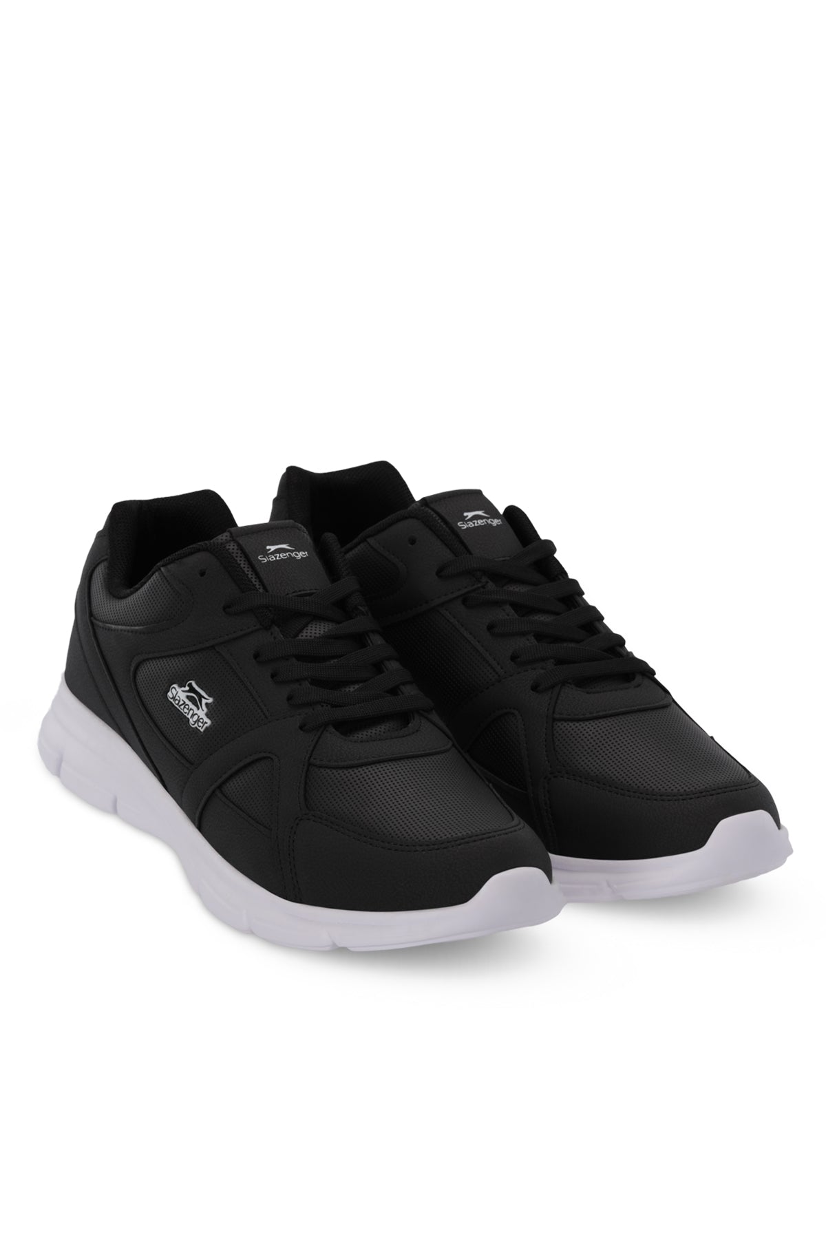 Slazenger Pera Black / White running shoes, view 2
