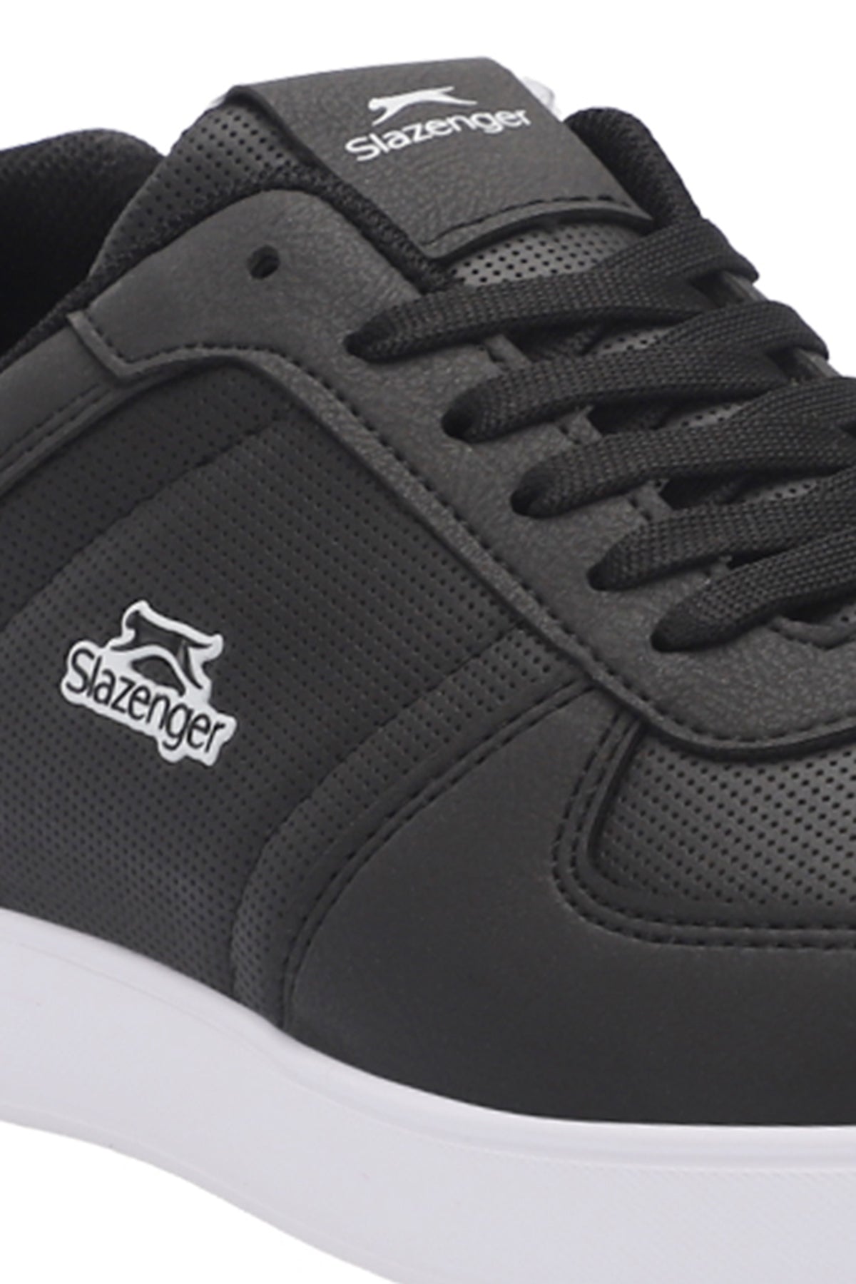 Slazenger Point New Black / White sneakers, view 4