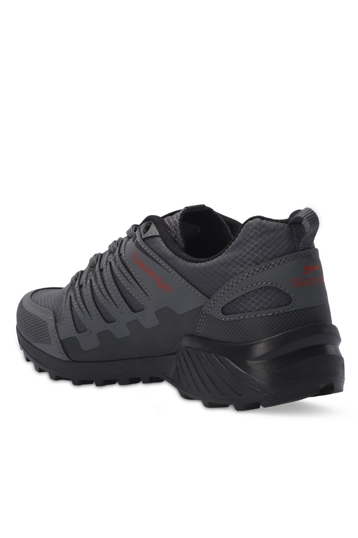 Slazenger Activista Dark Grey / Red outdoor shoes, view 3