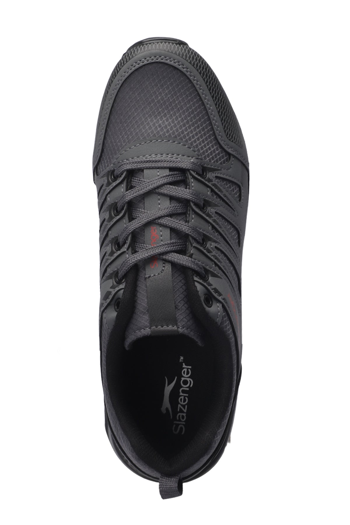Slazenger Activista Dark Grey / Red outdoor shoes, view 5