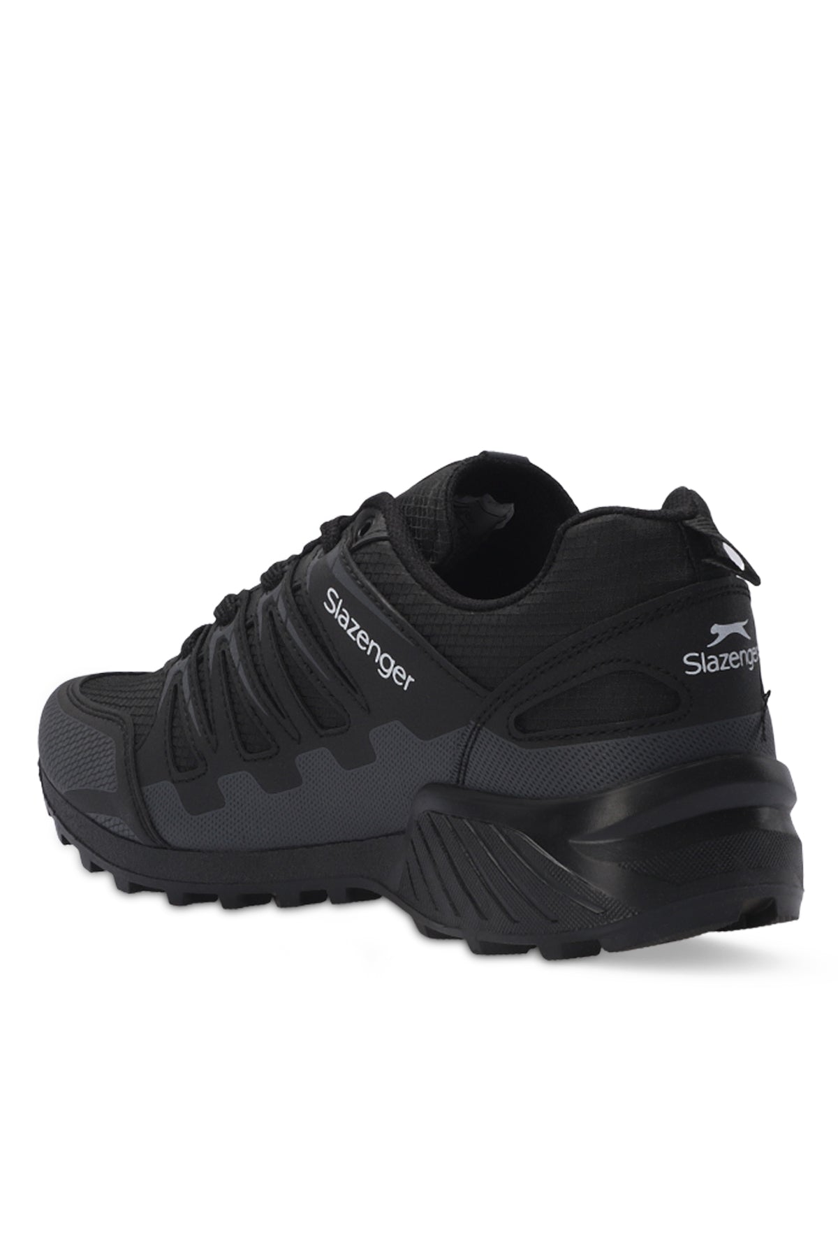 Slazenger Activista Black / Dark Grey outdoor shoes, view 3