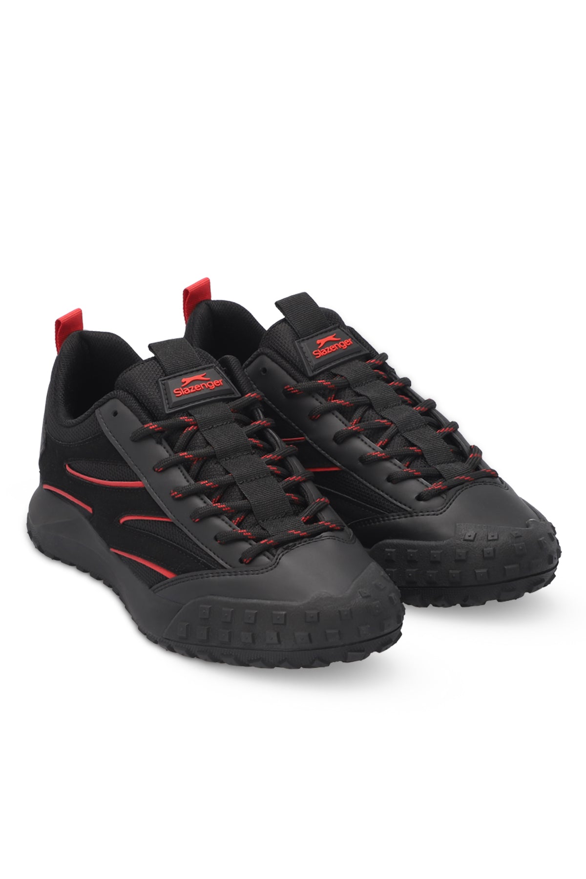 Slazenger Tatum Black / Red outdoor shoes, view 2