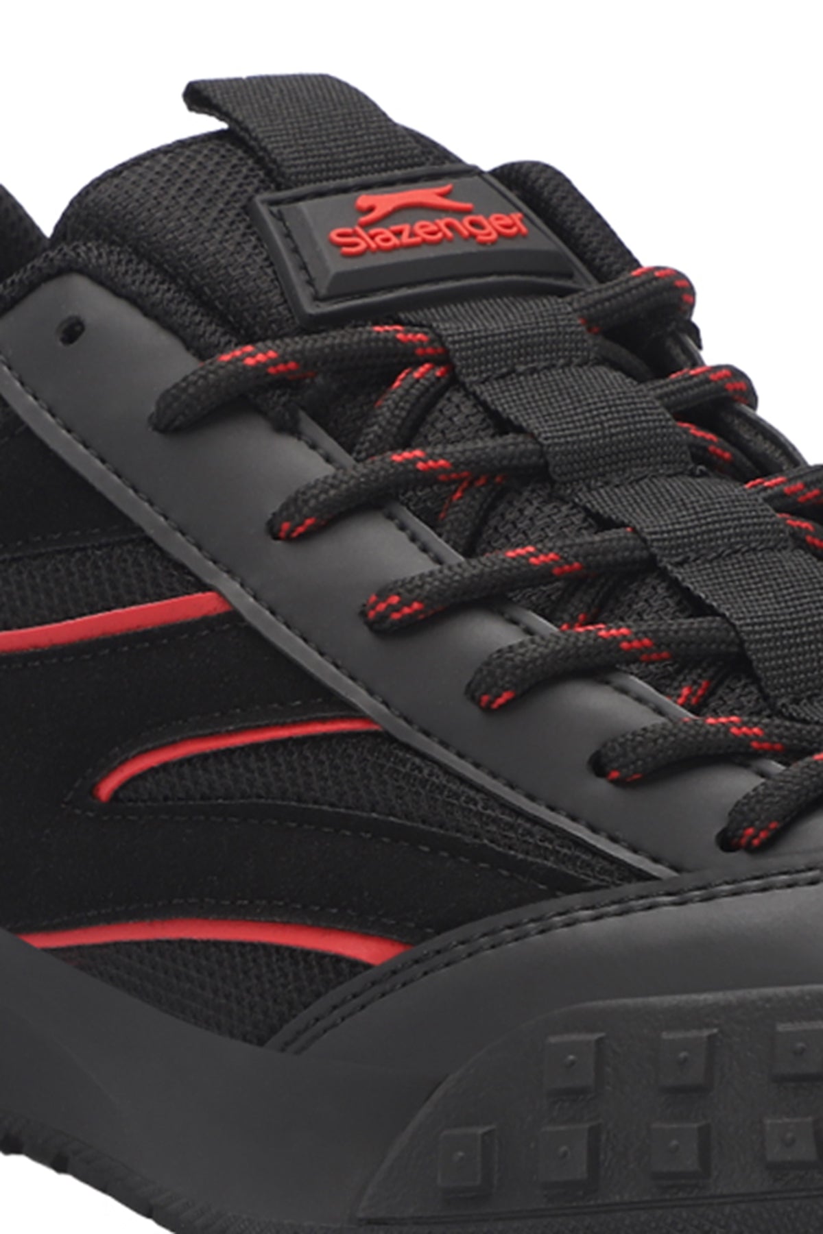 Slazenger Tatum Black / Red outdoor shoes, view 4