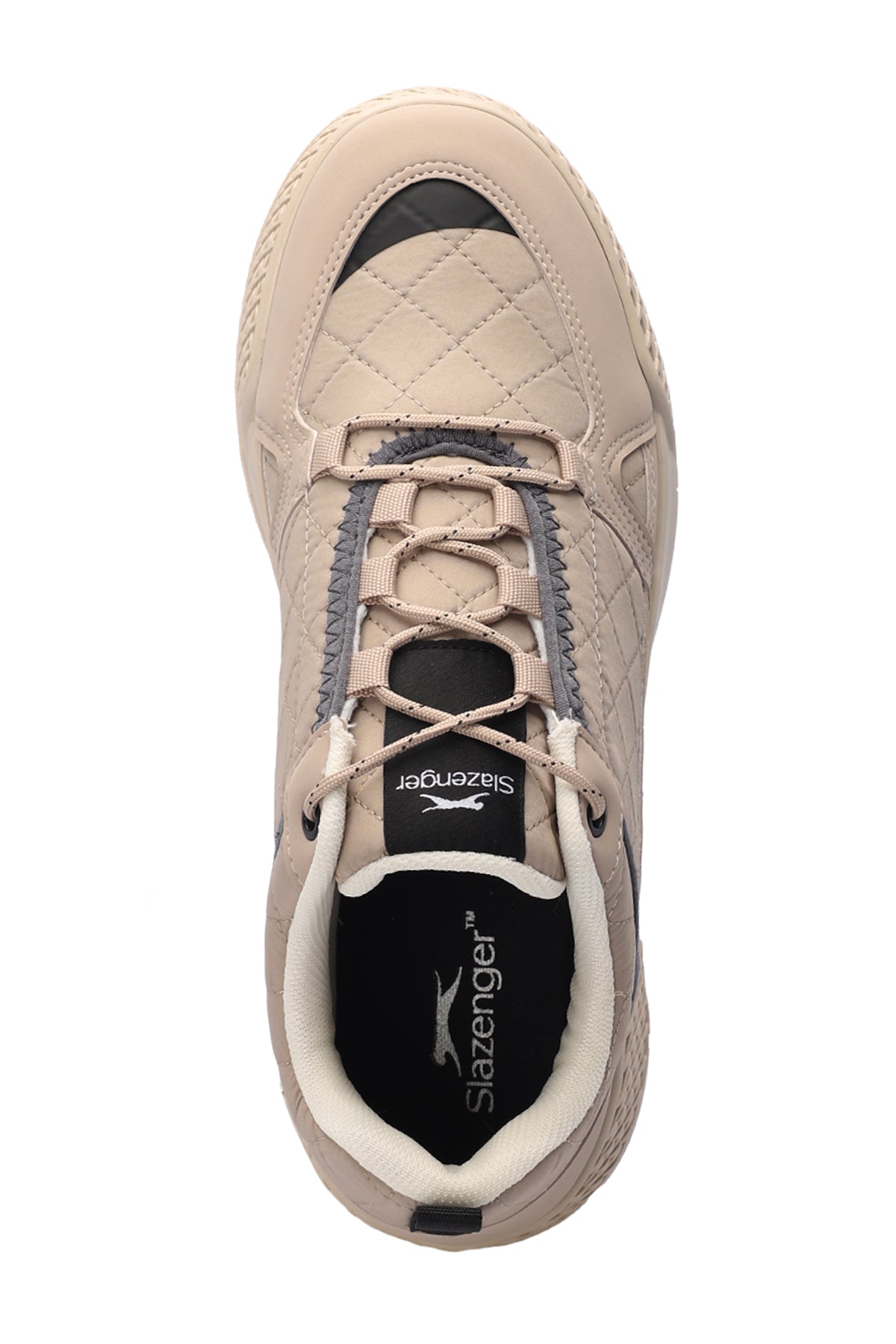 Slazenger Terentiy Beige / Black sneakers, view 5
