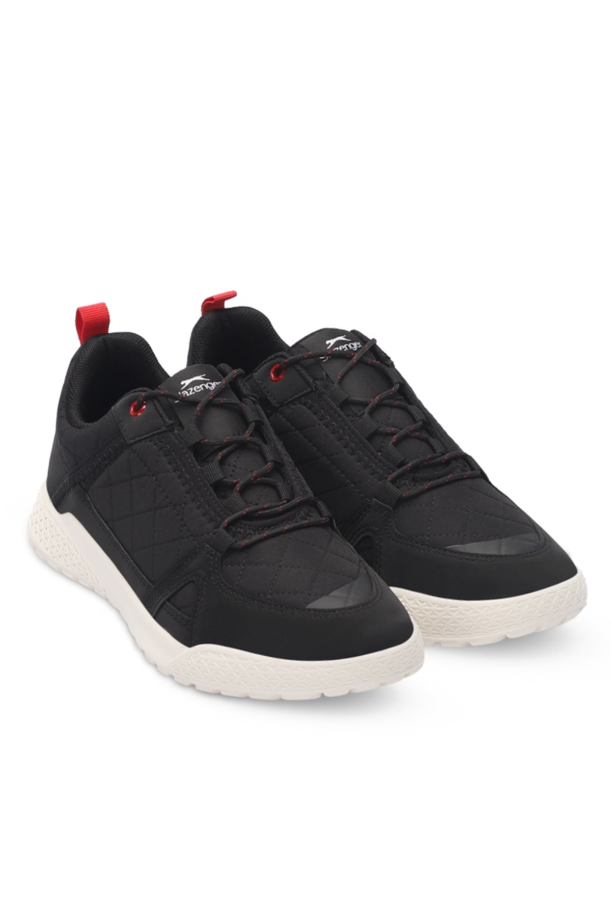 Slazenger Terentiy Black / Red sneakers, view 2