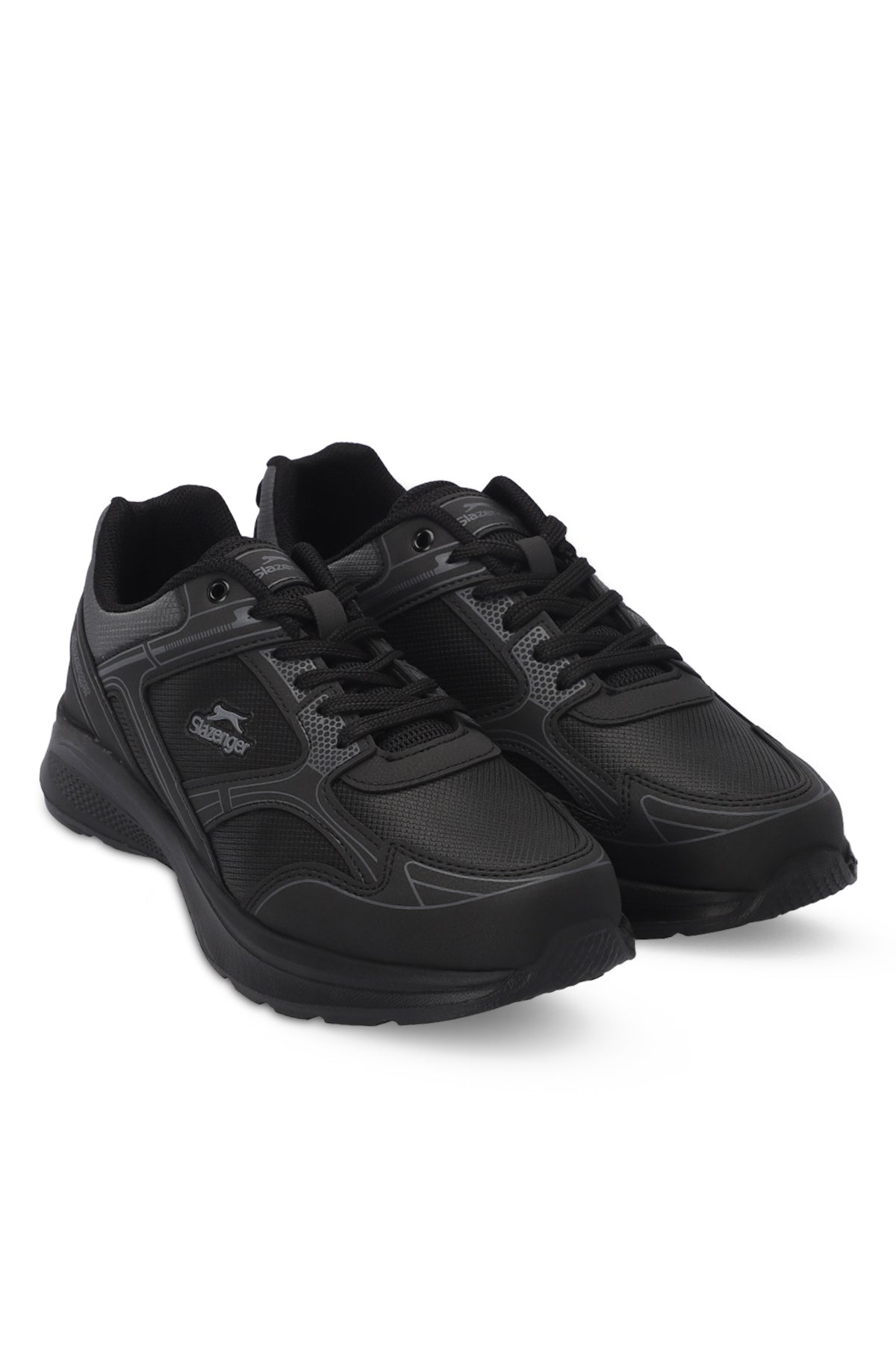 Slazenger Gima Black / Black sneakers, view 2
