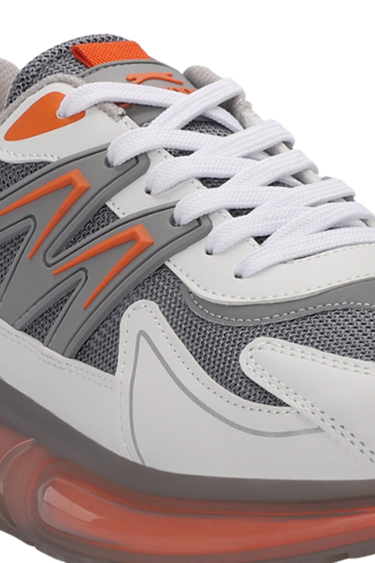 Slazenger Zigor Grey / Orange running shoes, view 4