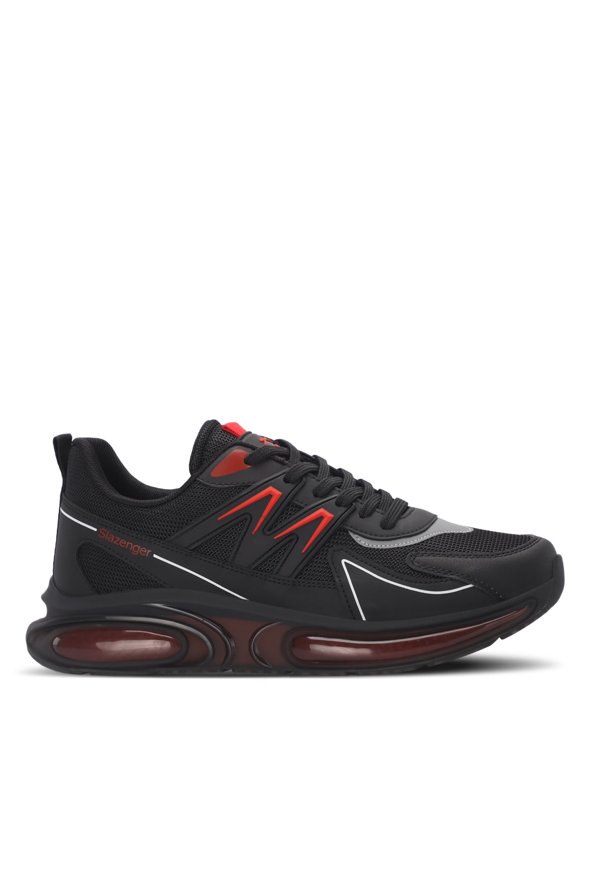 Slazenger Zigor Black / Red running shoes