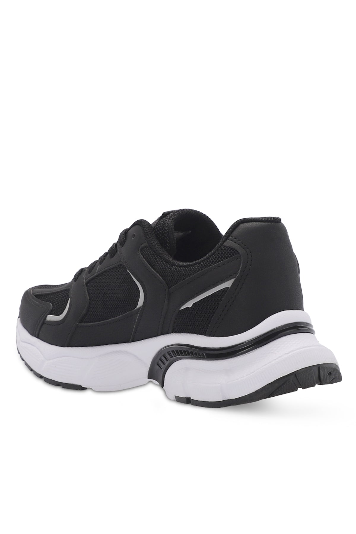 Slazenger Zex Black / White running shoes, view 3