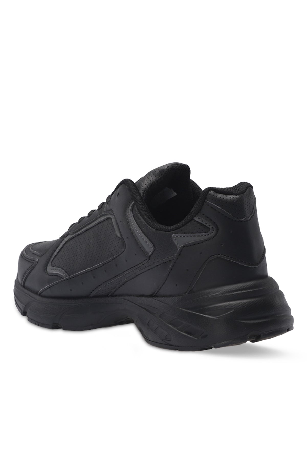 Slazenger Moss Black / Dark Grey running shoes, view 3
