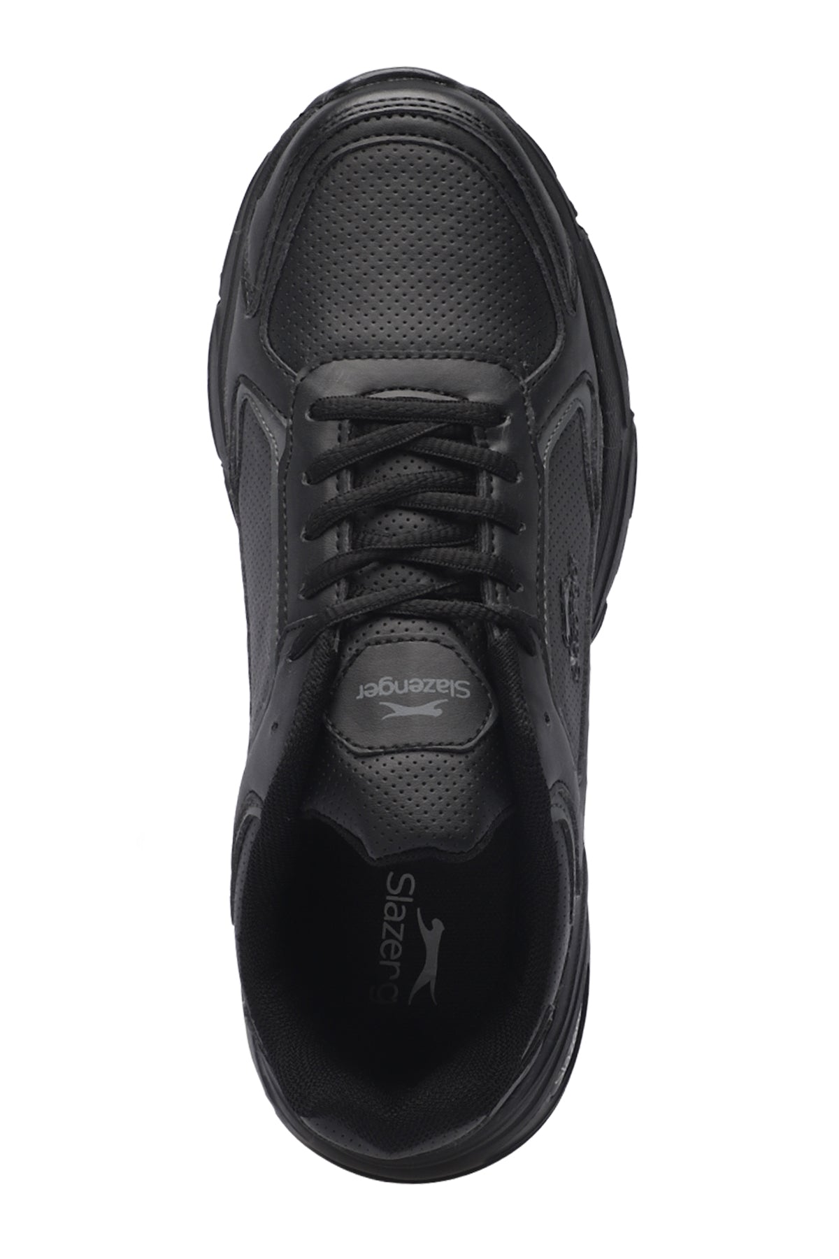 Slazenger Moss Black / Dark Grey running shoes, view 5