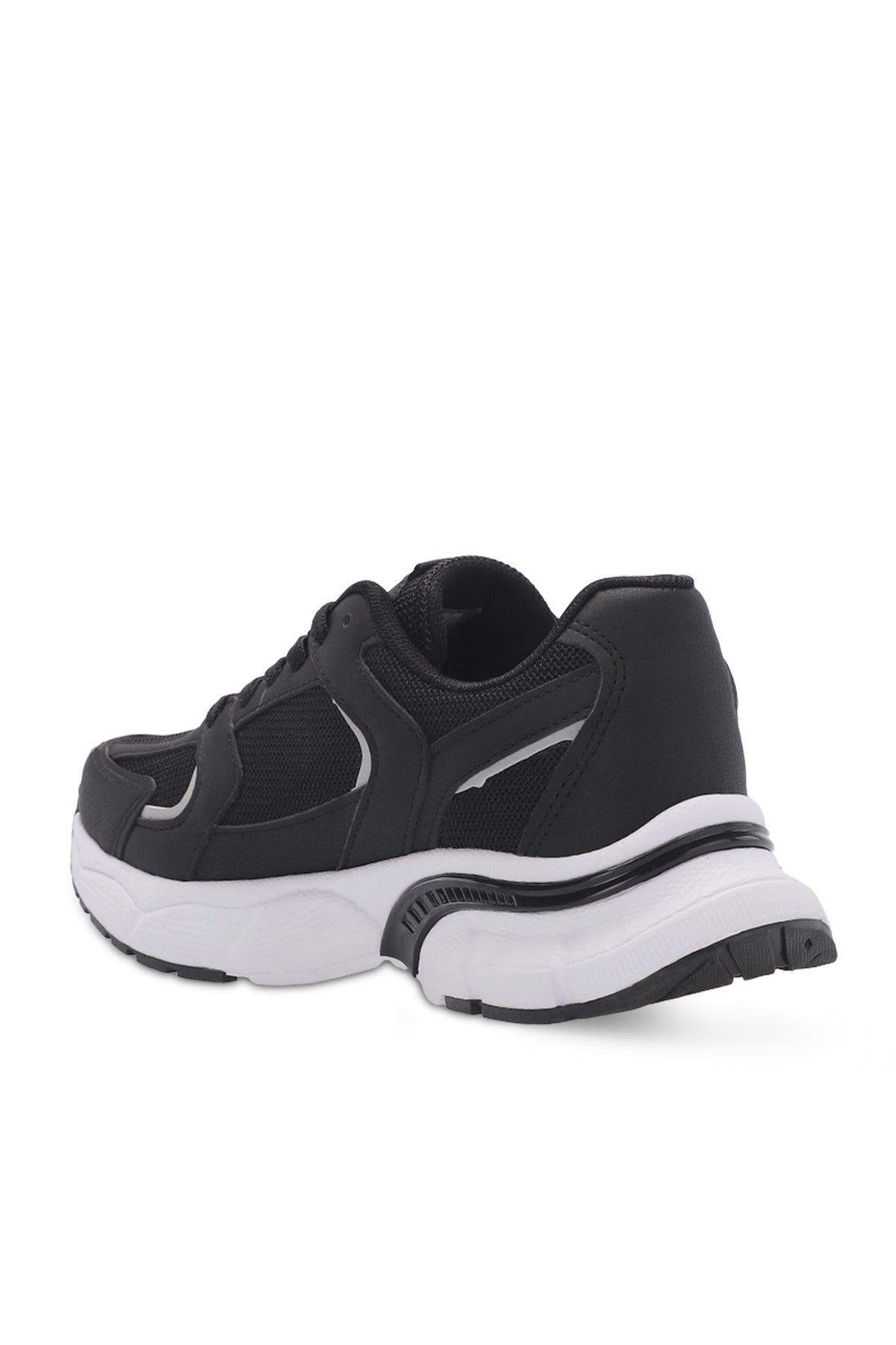 Slazenger Zex Black / White running shoes, view 3